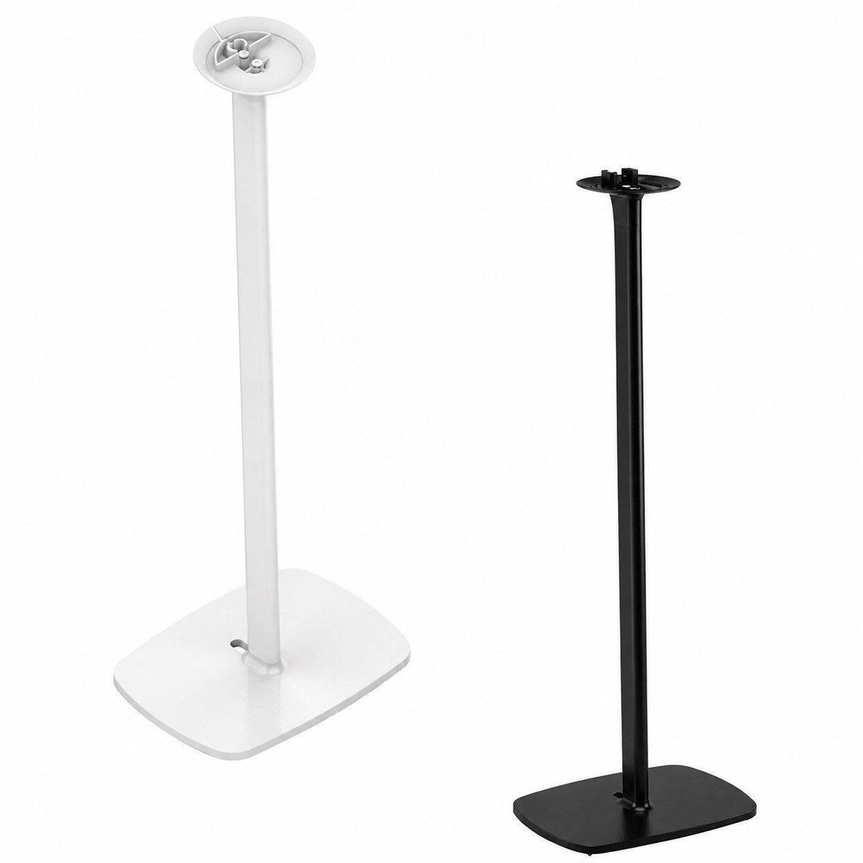 Flexson Lautsprecherständer Flexson Standfuß für Sonos Era100 und One Weiß, (Packung, Umfangreicher Lieferumfang enthalten, Perfekte Hörhöhe für optimale Klangwiedergabe von Sonos Lautsprechern)