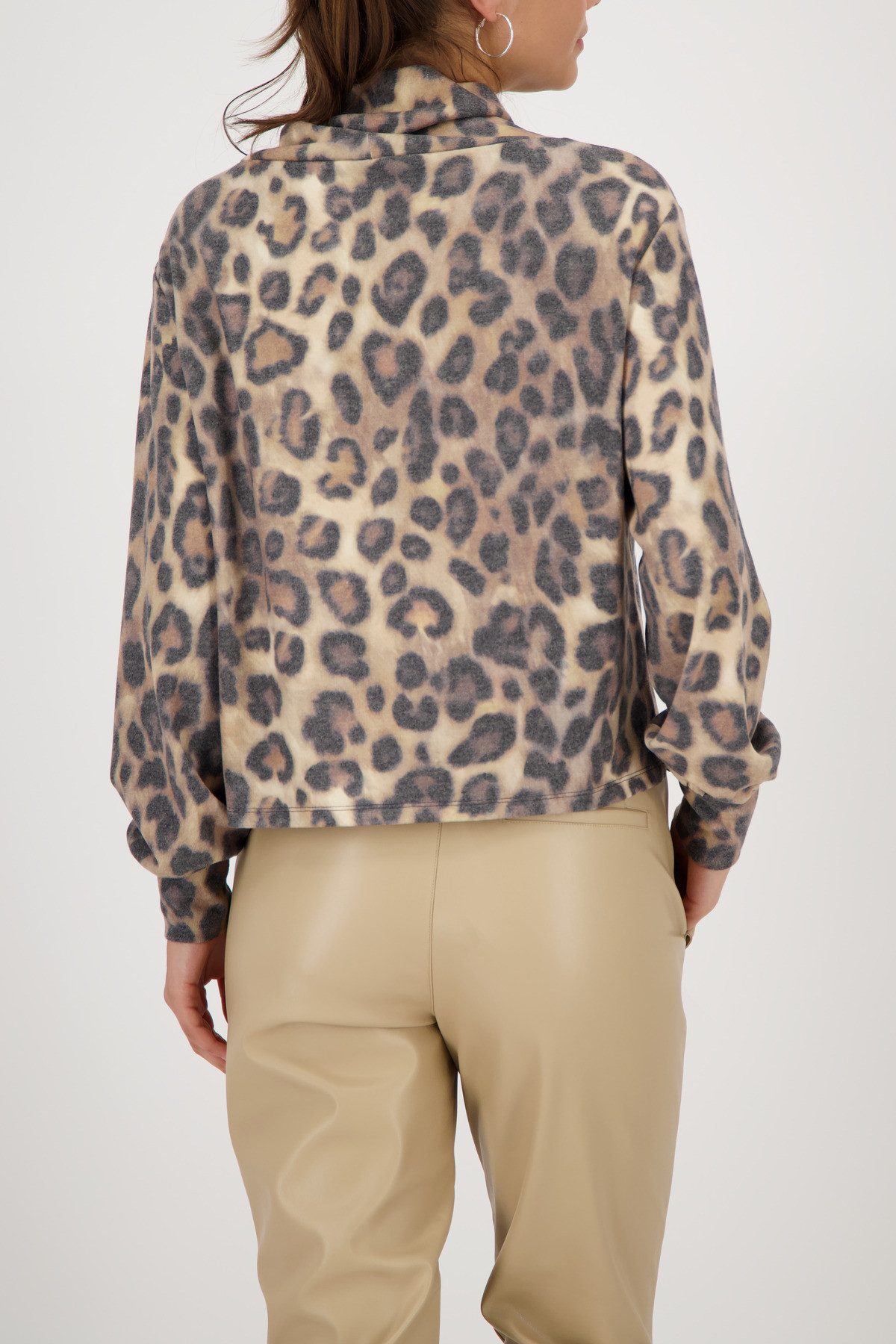 Monari Sweatshirt Sweatshirt Leo Allover Regular günstig online kaufen