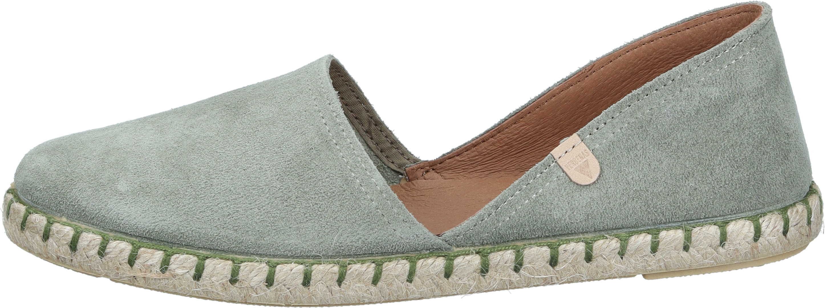 VERBENAS Slipper Espadrille aus echtem Leder günstig online kaufen