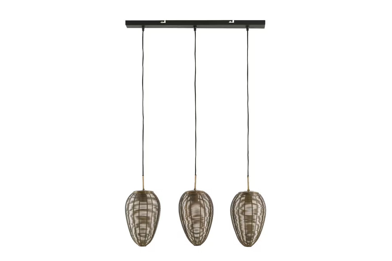 Light & Living Deckenleuchten Deckenleuchte Hängeleuchte YAELLE von Light & Living 80x20x33cm Bronze
