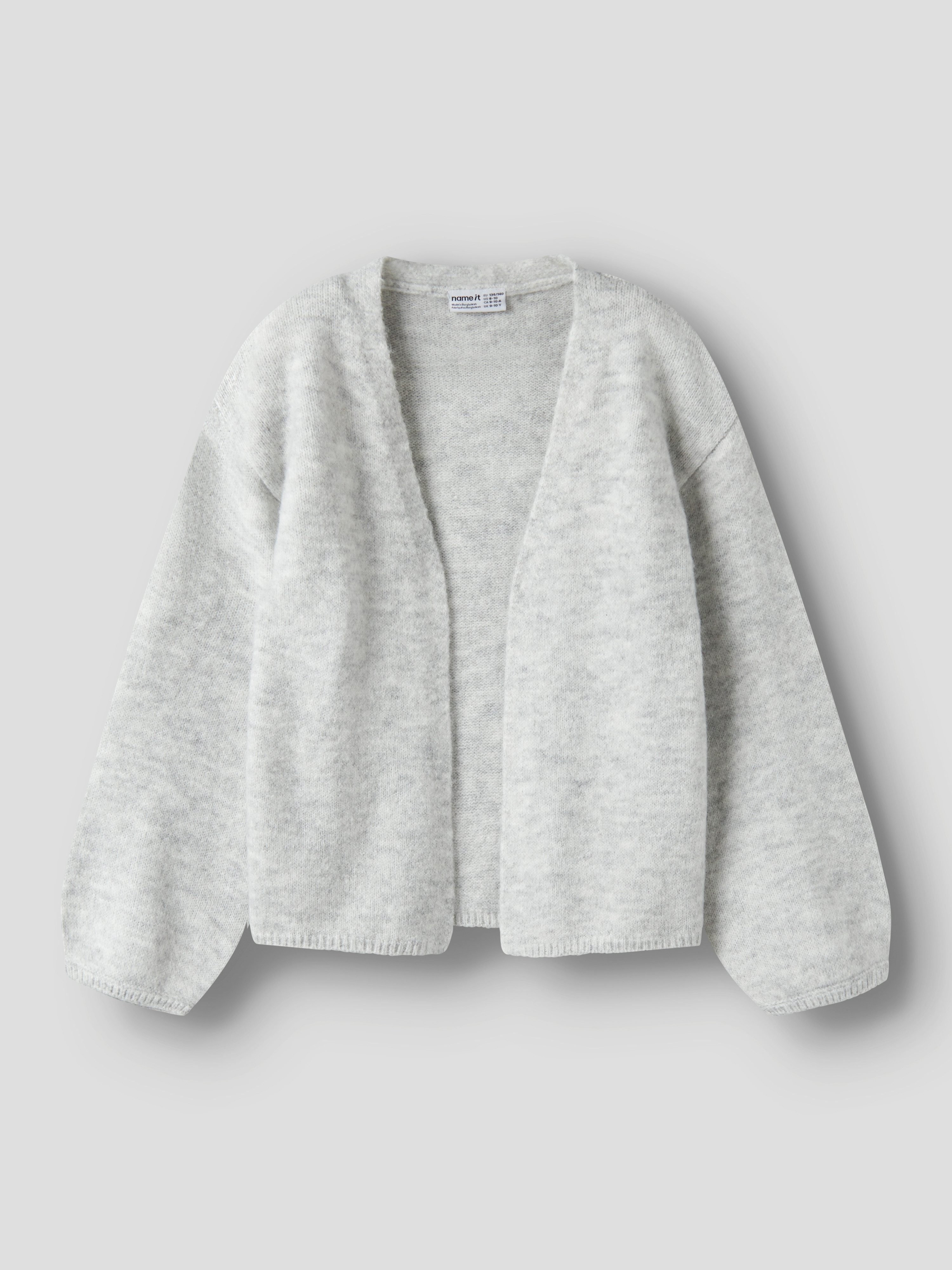 Name It Strickjacke NKFOLINA LS KNIT CARD NOOS Materialmix, regular fit – Bild 3 von 4