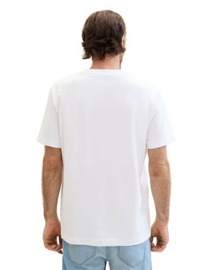 TOM TAILOR T-Shirt mit Pique Struktur
