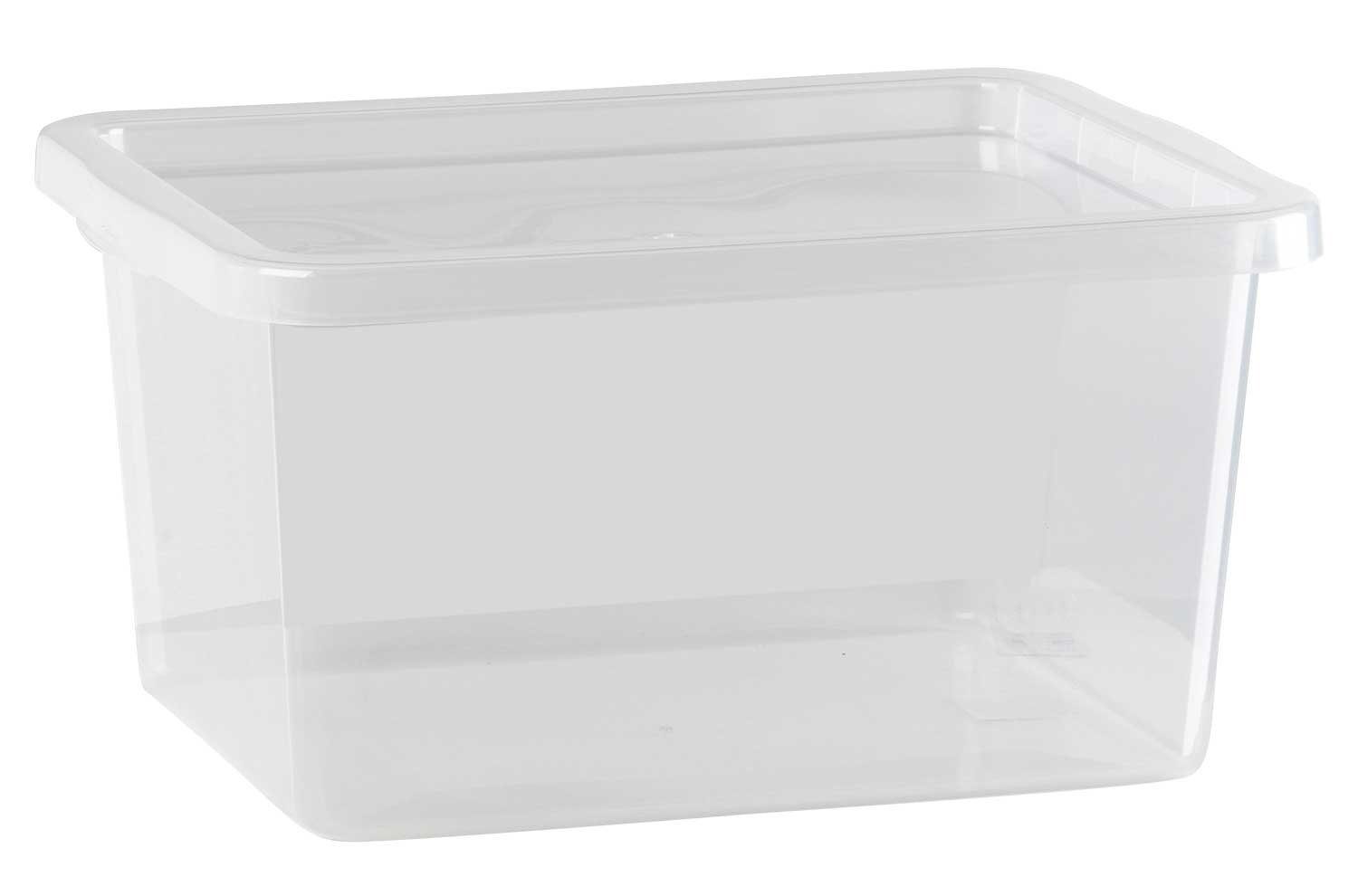Aufbewahrungsbox CAESAR, Box, Transparent, 43 x 22 cm (1 St)