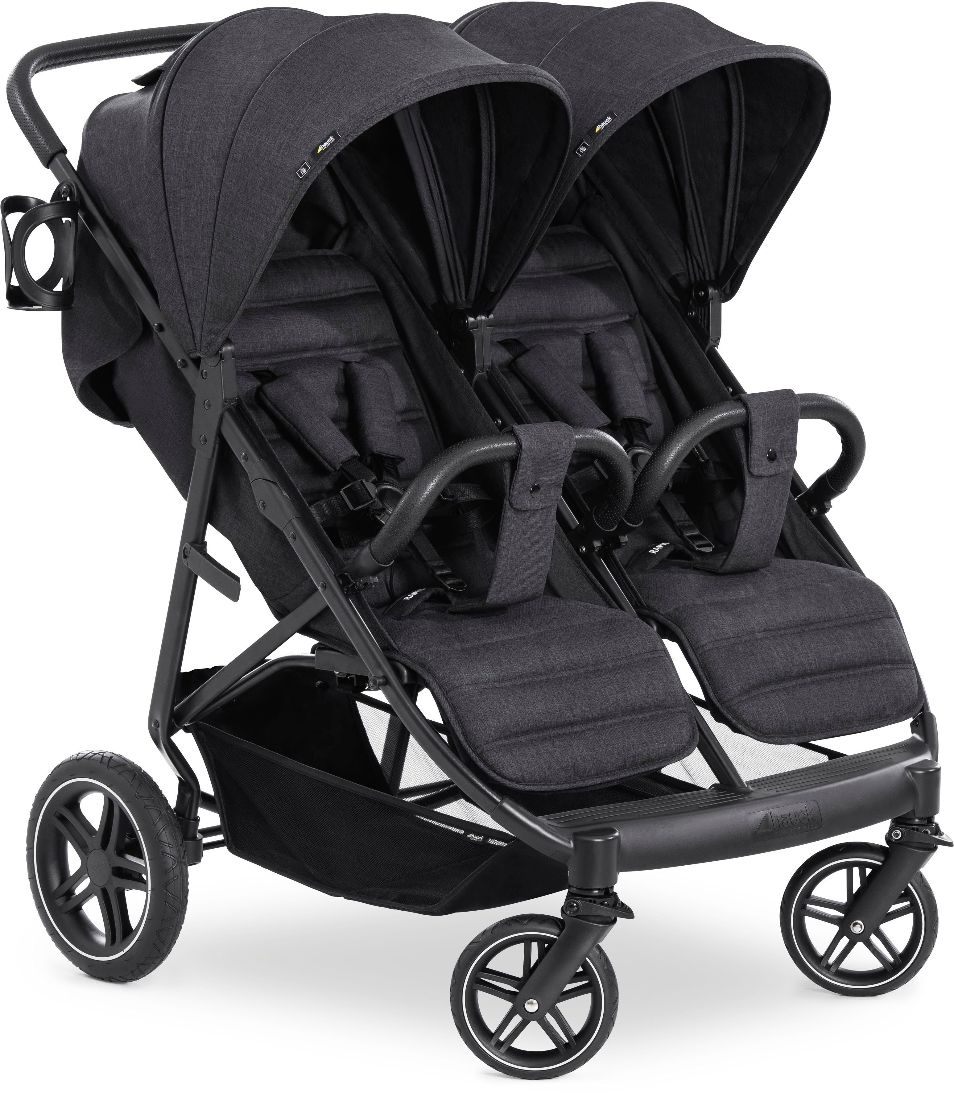 Geschwisterwagen Uptown Duo, black