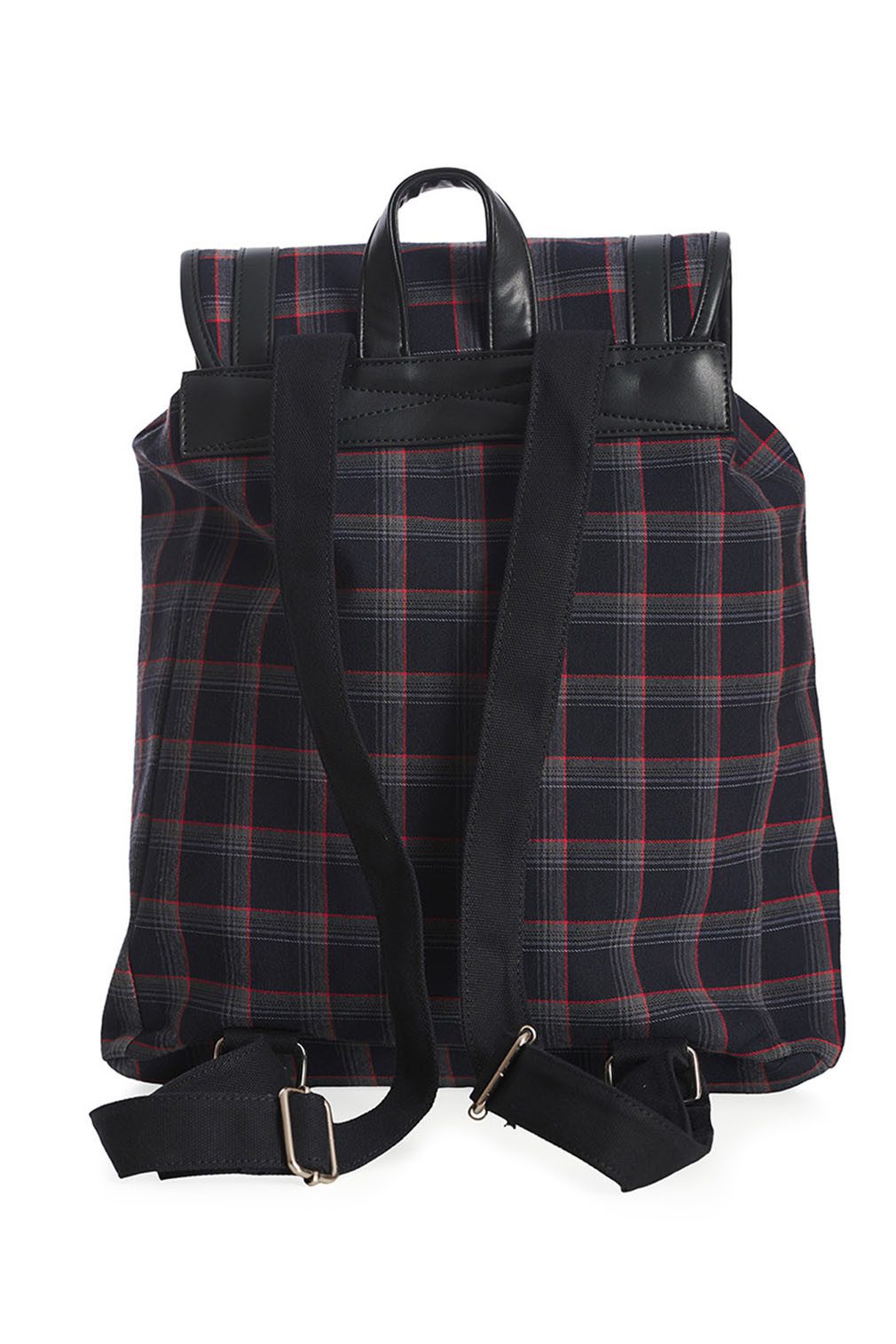 Banned Rucksack Yami Tartan Multicolour, Karo Schottenmuster