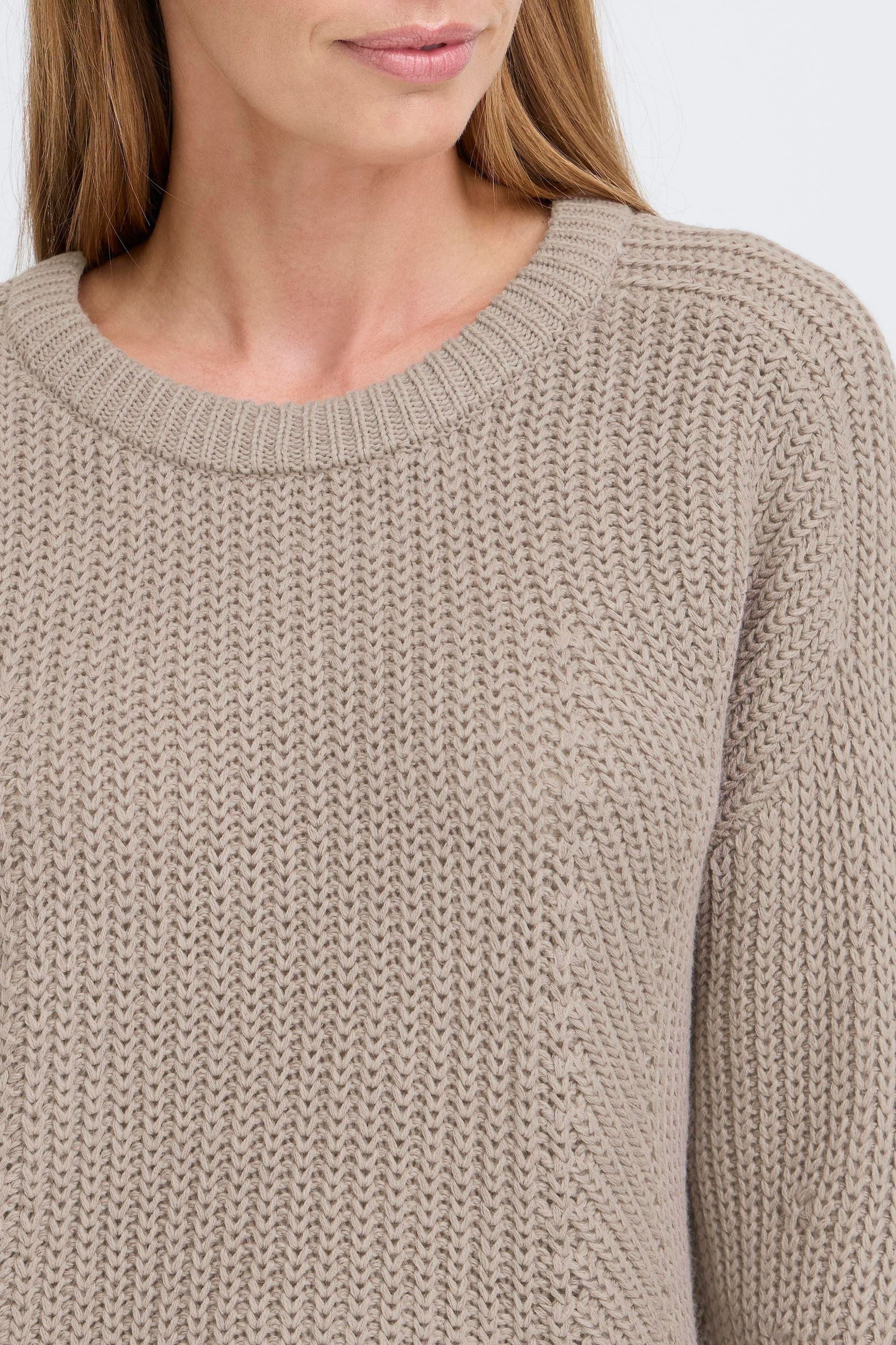 OXMO Strickpullover OXKanna Kuscheliger Pullover