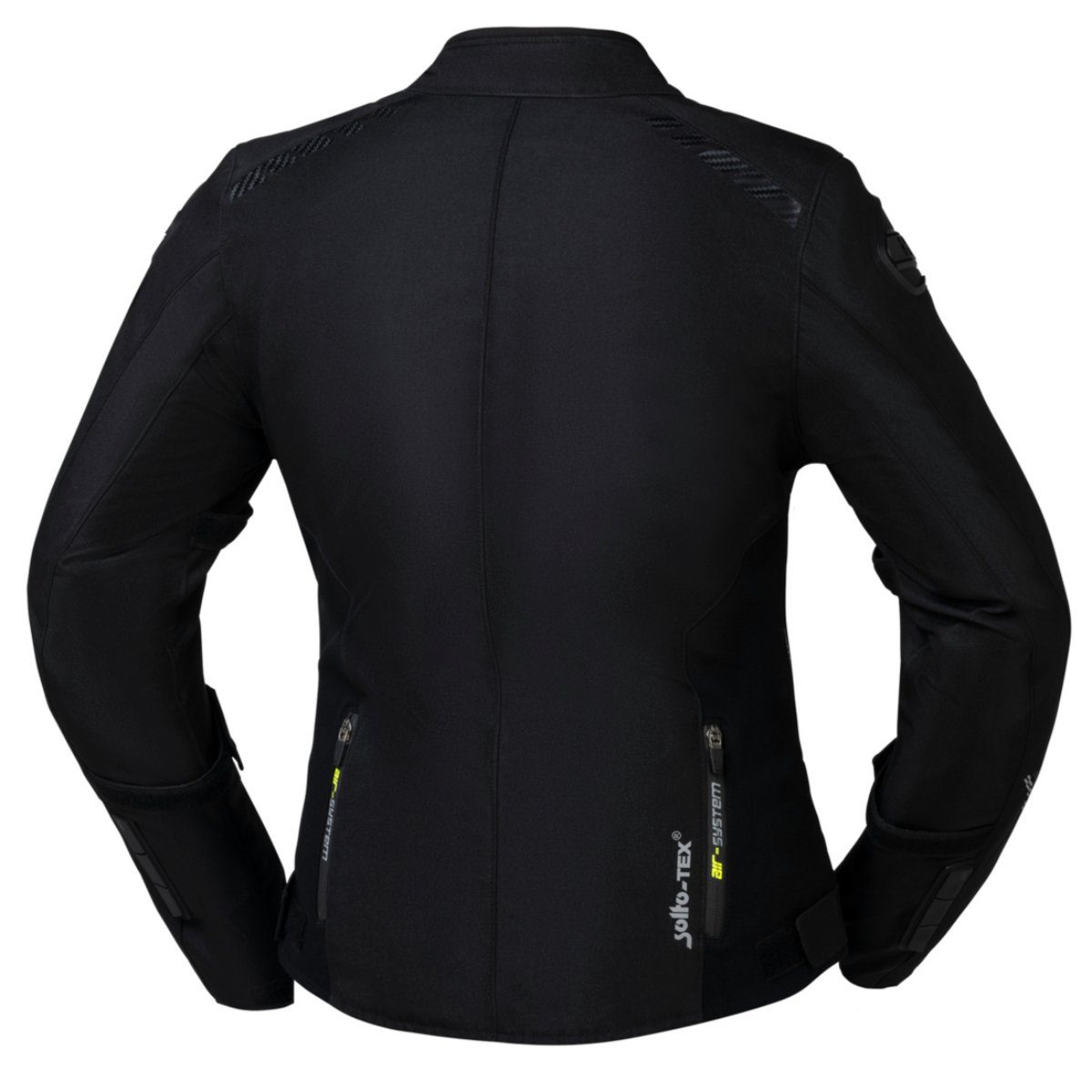 IXS Motorradjacke iXS Carbon-ST Textiljacke Damen schwarz 3XL atmungsaktiv günstig online kaufen