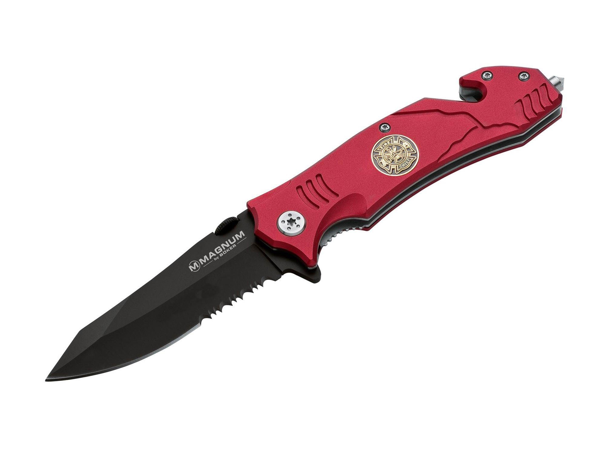 MAGNUM by BÖKER Taschenmesser Magnum Taschenmesser Fire Fighter Linerlock 440A