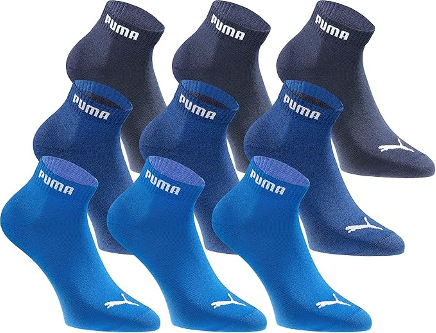 PUMA Freizeitsocken Quartersocken 18 Paar Pack günstig online kaufen