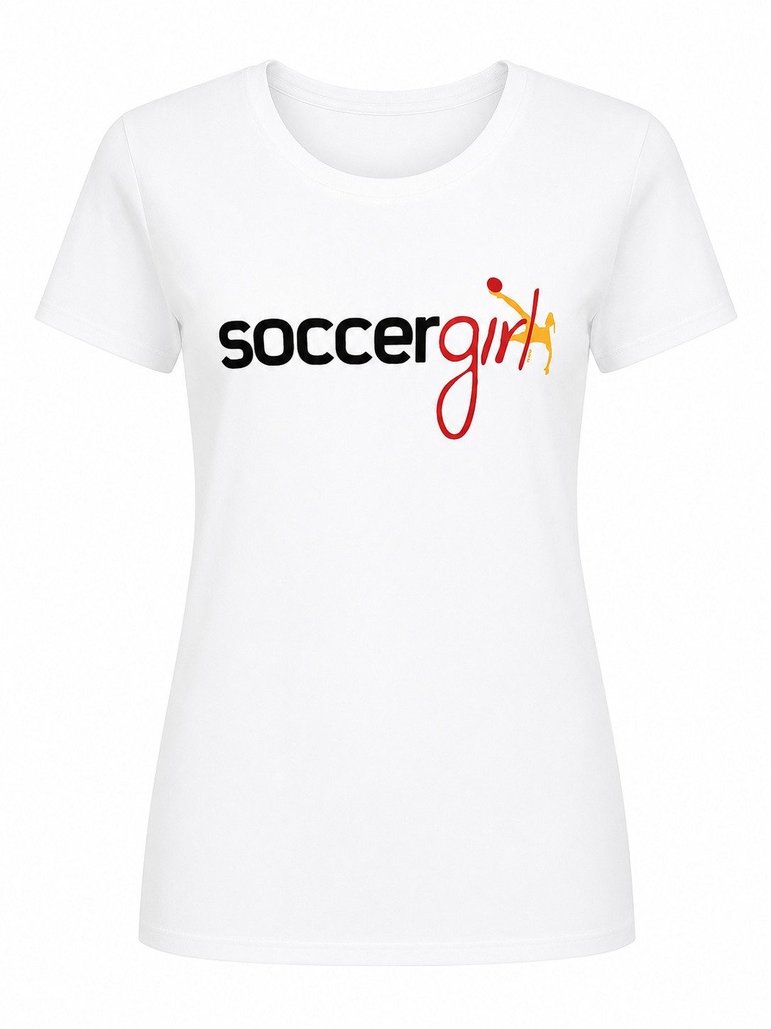 Kurzarmshirt Soccergirl Fußball Fanshirt Deutschland