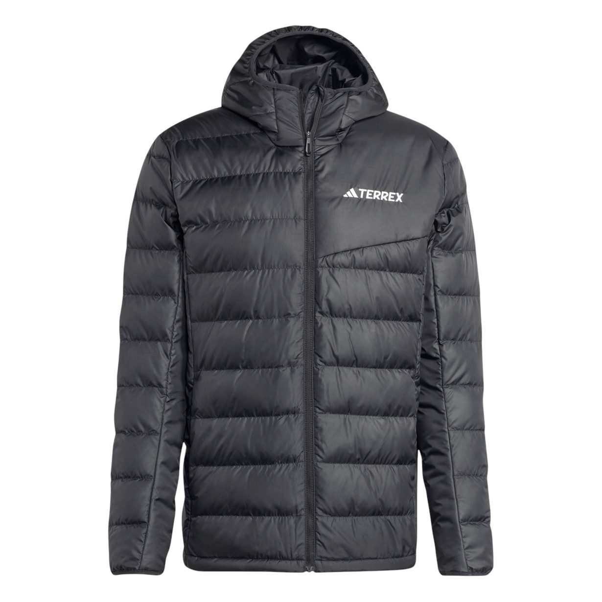 adidas Performance Winterjacke Daunenjacke Terrex Multi Light Hooded (warm, wasserabweisend) schwarz