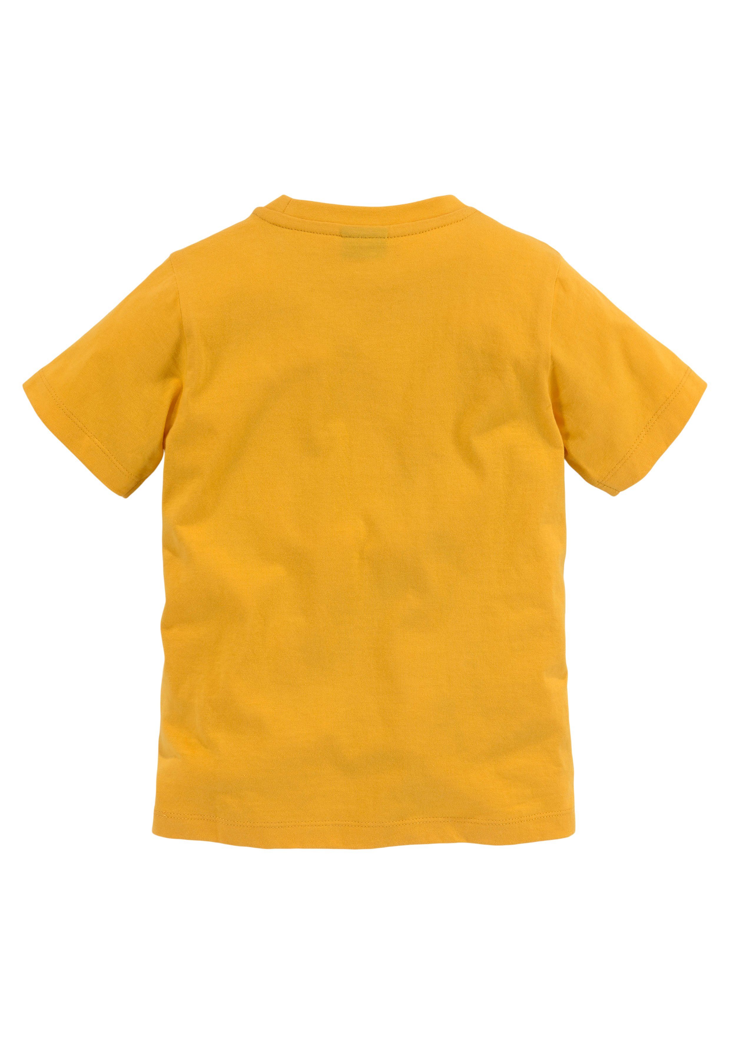 KIDSWORLD T-Shirt Mit tollem Druck: LITTLE TIGER Kurzarm, Basic-Passform, mit peppigem Druck, Rundhalsausschnitt
