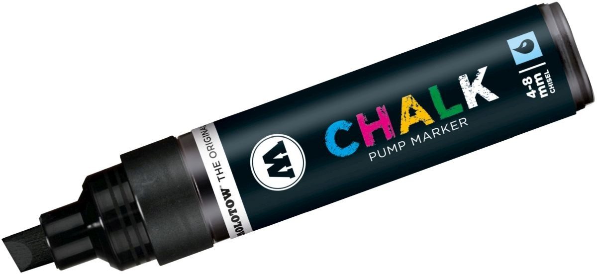 MOLOTOW Filzstift Windowmarker Chalk nachfüllbar 4-8mm schwarz