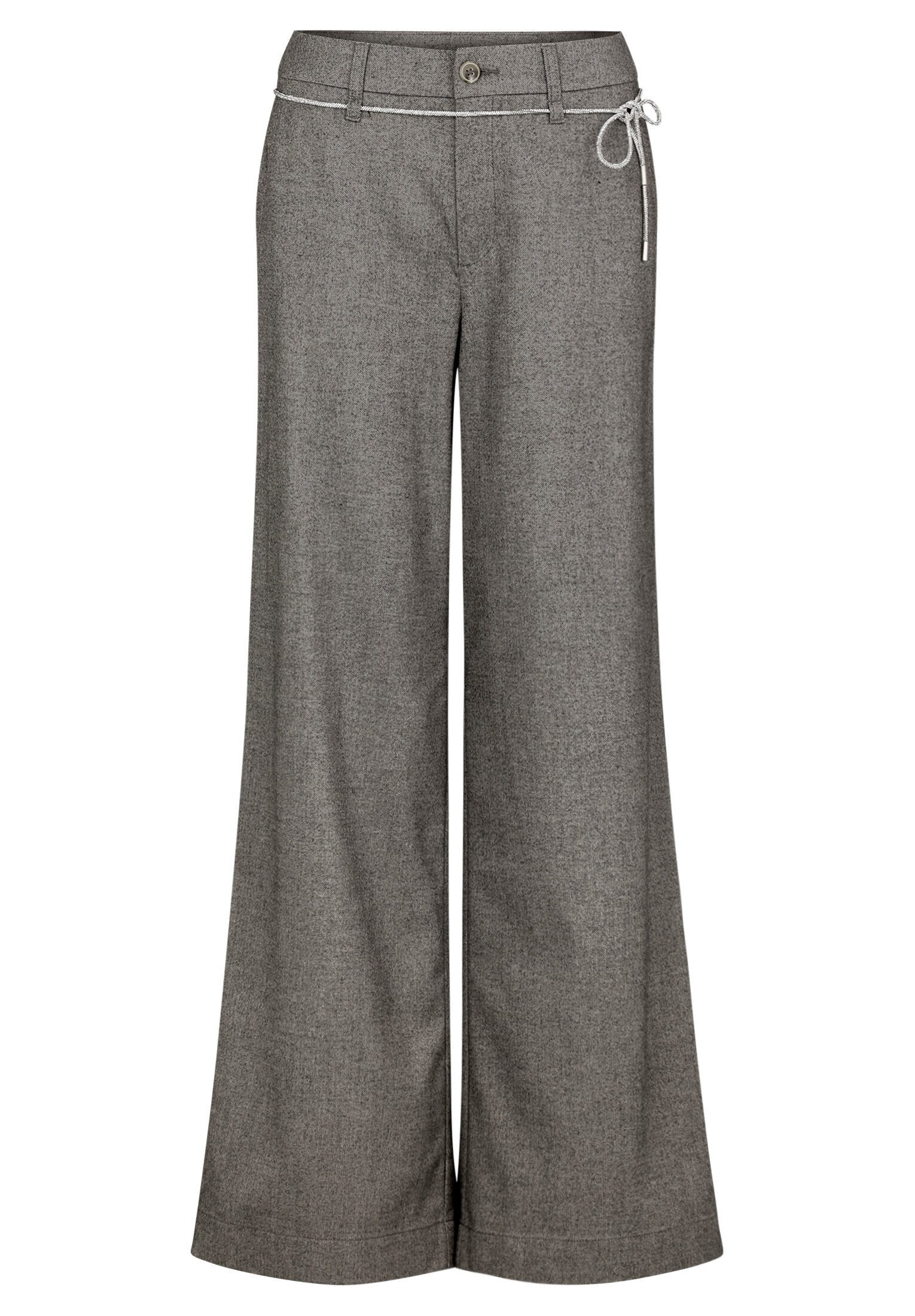 Cartoon Stoffhose Damen mit Bindegürtel