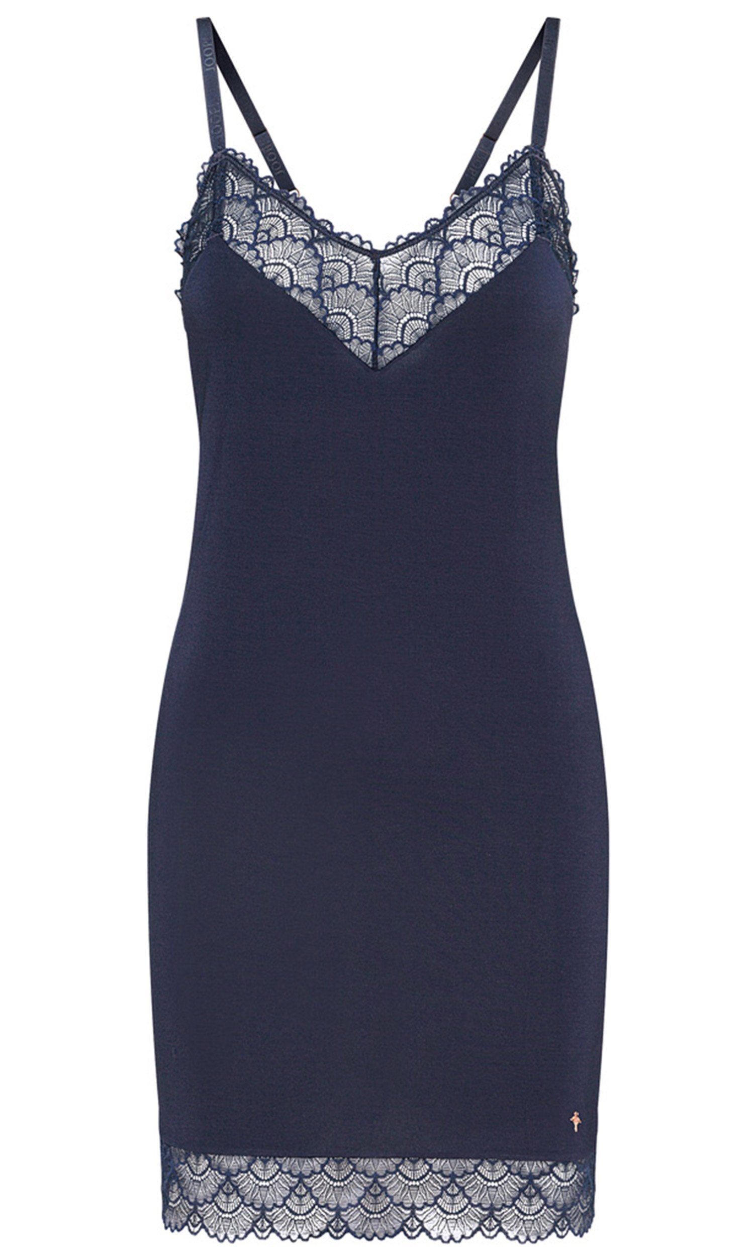 JOOP! Bodywear Negligé Sheer Luxury (1-tlg) Damen Nachthemd Unterkleid mit verführerischen Spitzendetails