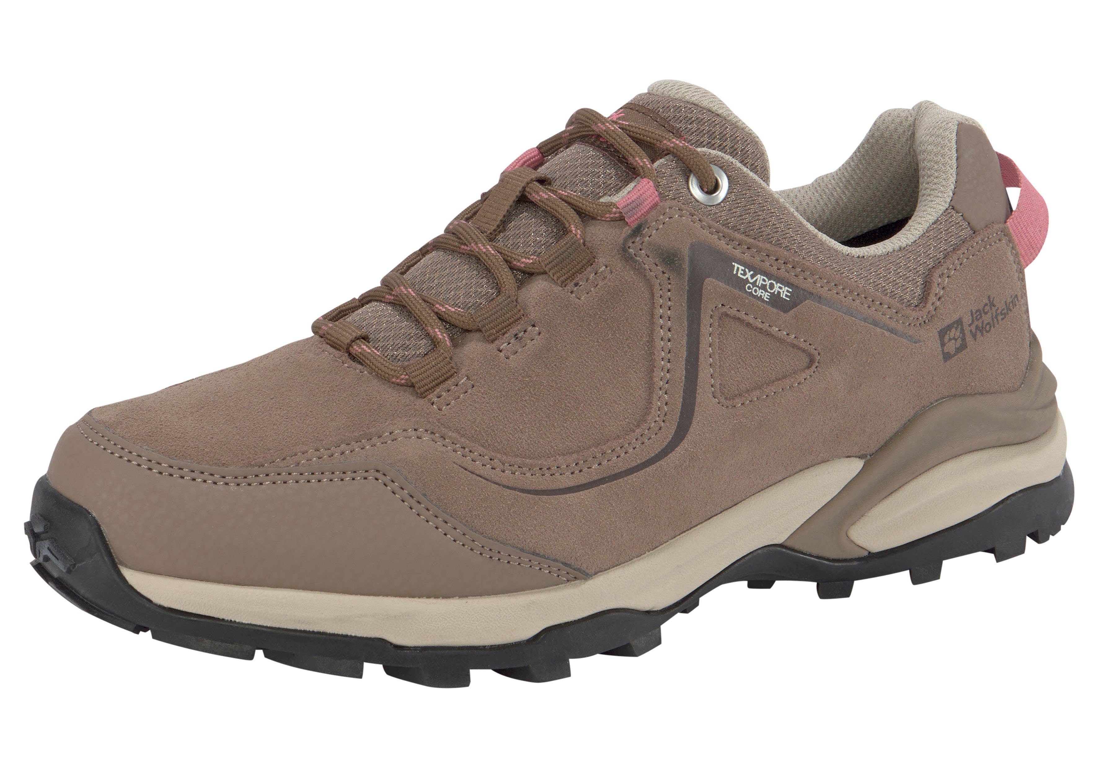 Jack Wolfskin SUNSET HIKE TEXAPORE LOW W Wanderschuh wasserdicht, Trekkings günstig online kaufen