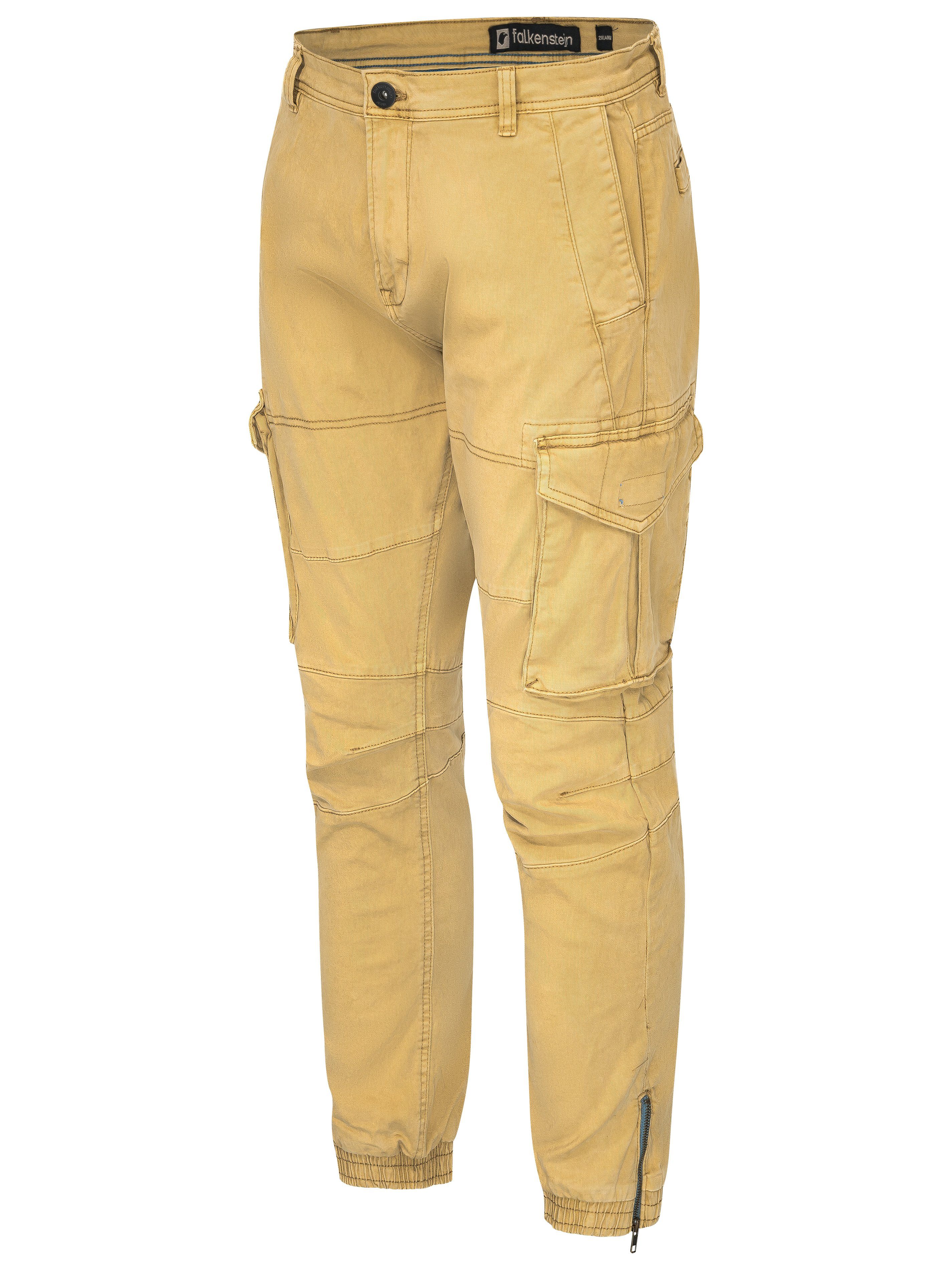 FALKENSTEJN Cargohose FALKENSTEJN Kruger - Herrencargohose Freizeithose Trekkinghose
