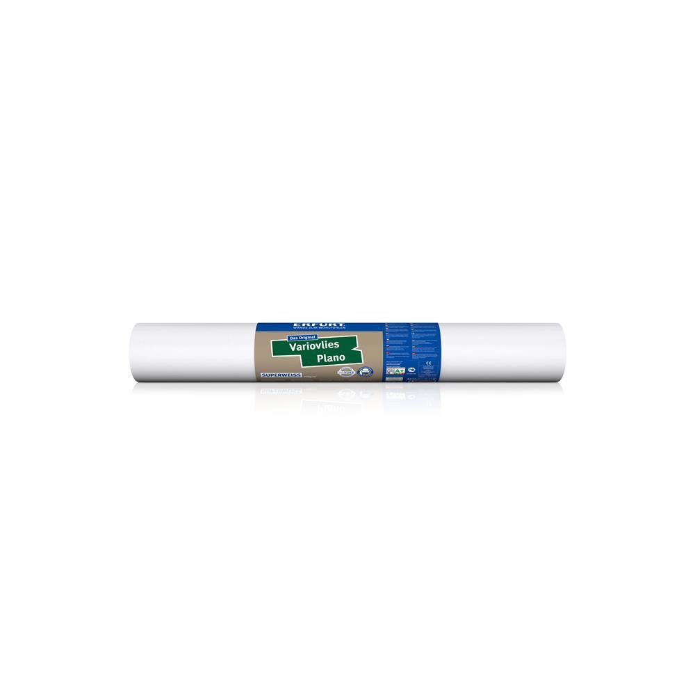 ERFURT Vliestapete Erfurt Variovlies Plano Superweiss 20 m x 0,53 m weiße Tapete, glatt, (1 St)