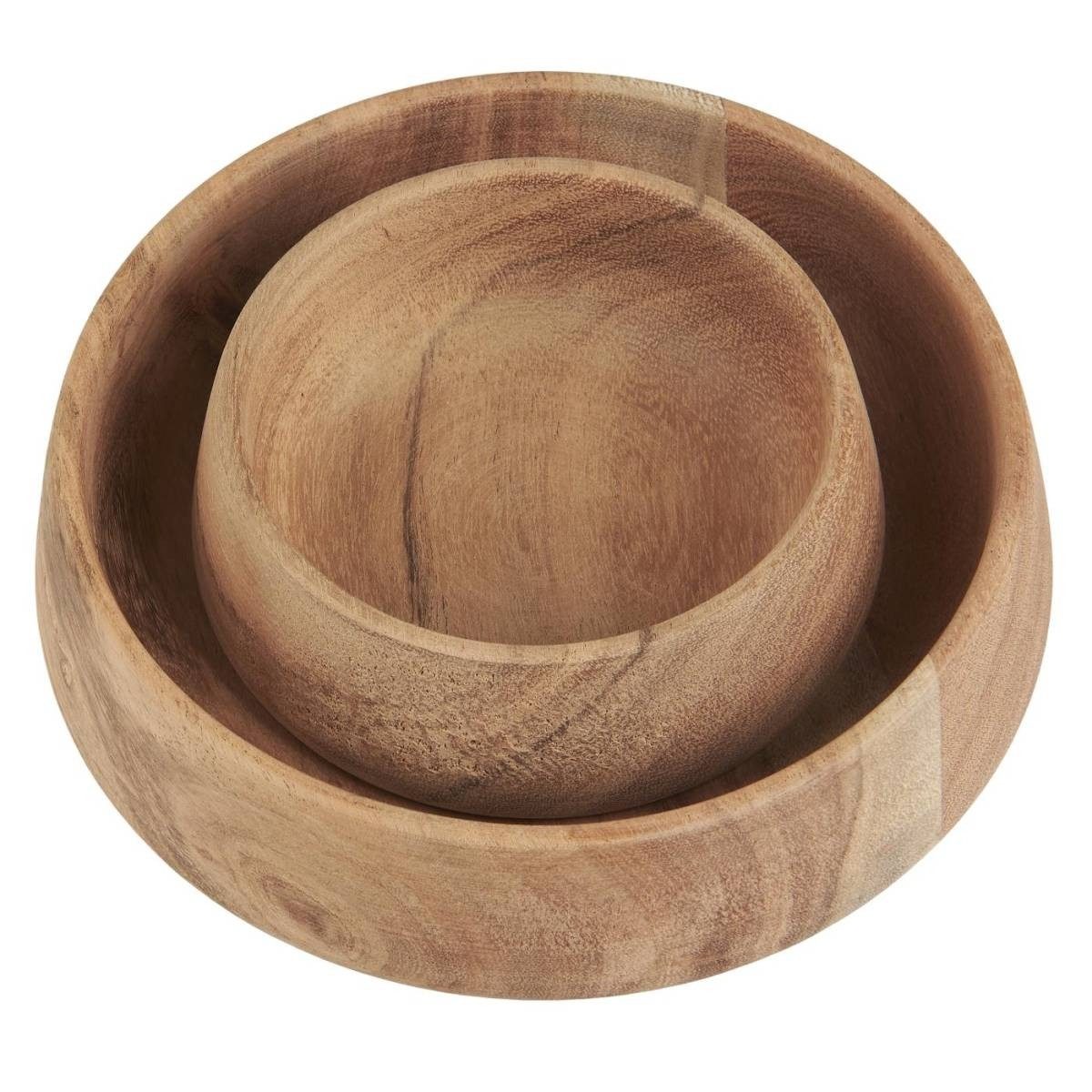 Ib Laursen Dekoschale Schalen-Set 2-tlg. aus Akazienholz – dekorativ & vielseitig