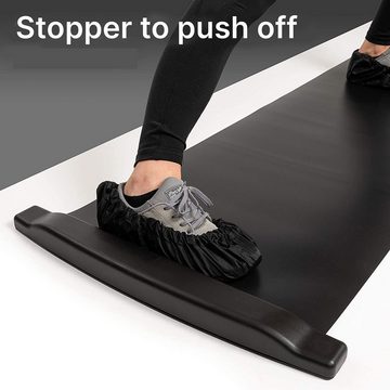 POWRX Mini-Stepper Slide Board f. Bein-, Potraining, Fitness u. Athletiktraining, Default Title