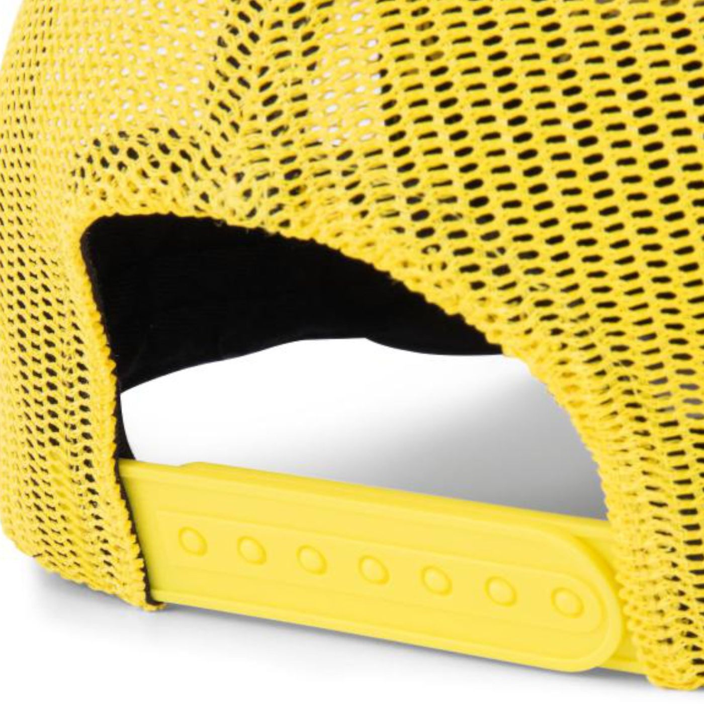 Black Cat Trucker Cap Black Cat Black and Yellow Trucker Cap - Angelcap