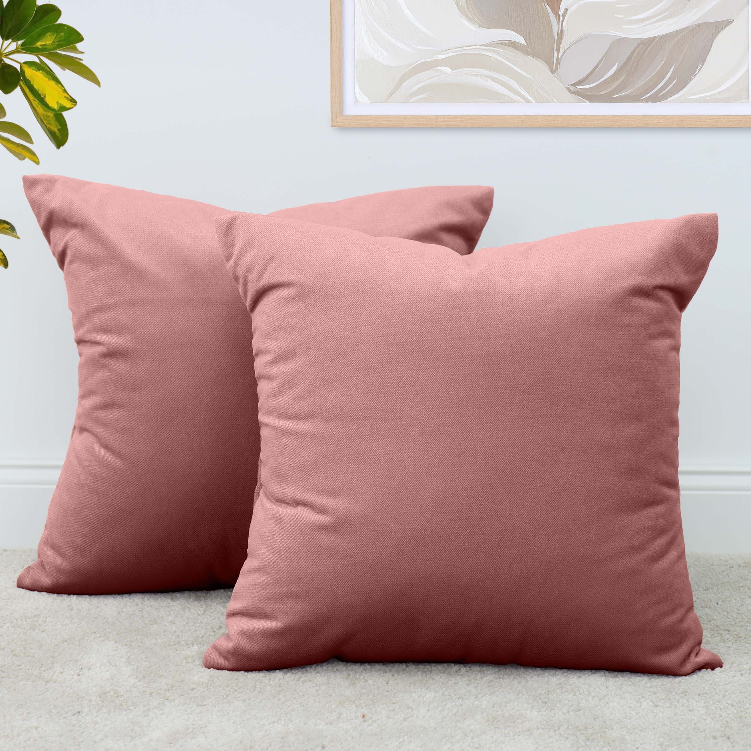 Amilian Dekokissen 2er Set - Kissen mit Füllung und Bezug - Sofakissen, Zie günstig online kaufen