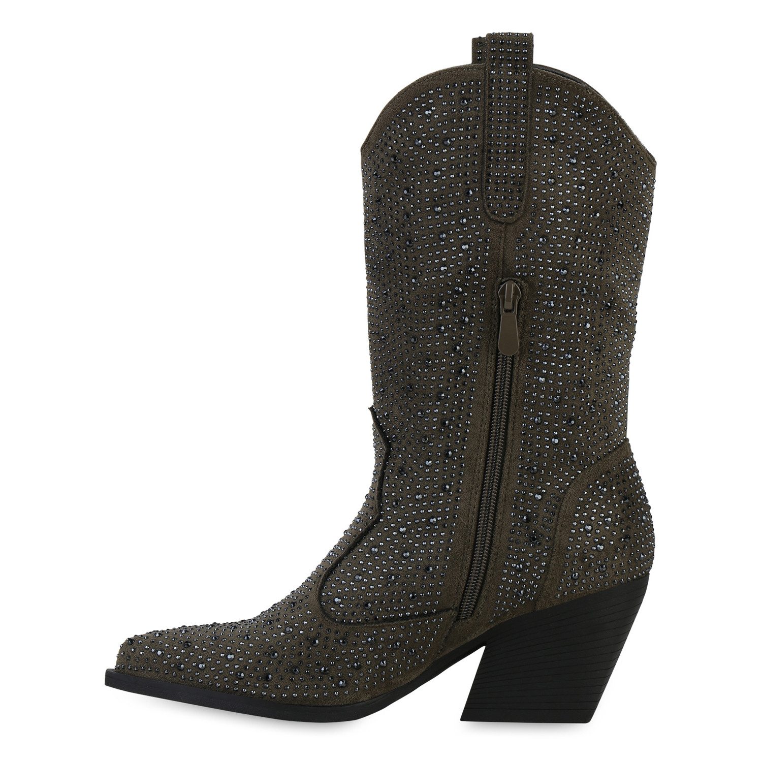 VAN HILL 841327 Cowboystiefel Schuhe günstig online kaufen