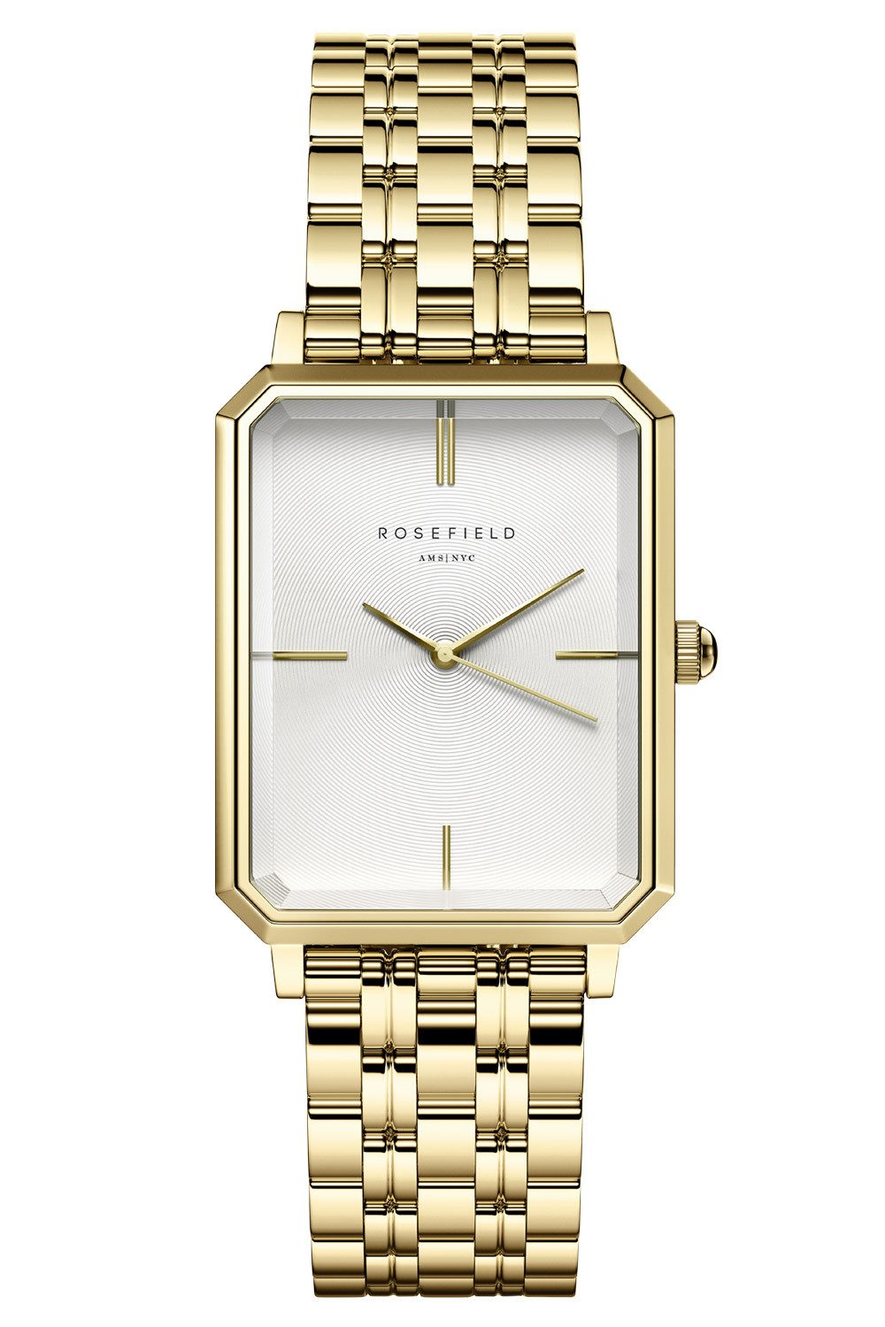 ROSEFIELD Quarzuhr Octagon Goldfarben Medium