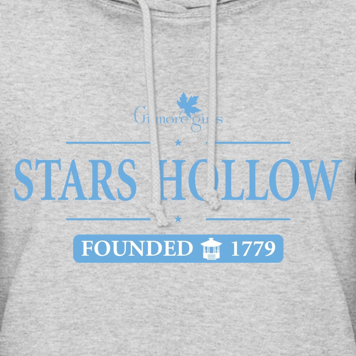 Spreadshirt Hoodie Gilmore Girls Motiv Stars Hollow Founded 1779 Damen Hoodie (1-tlg)