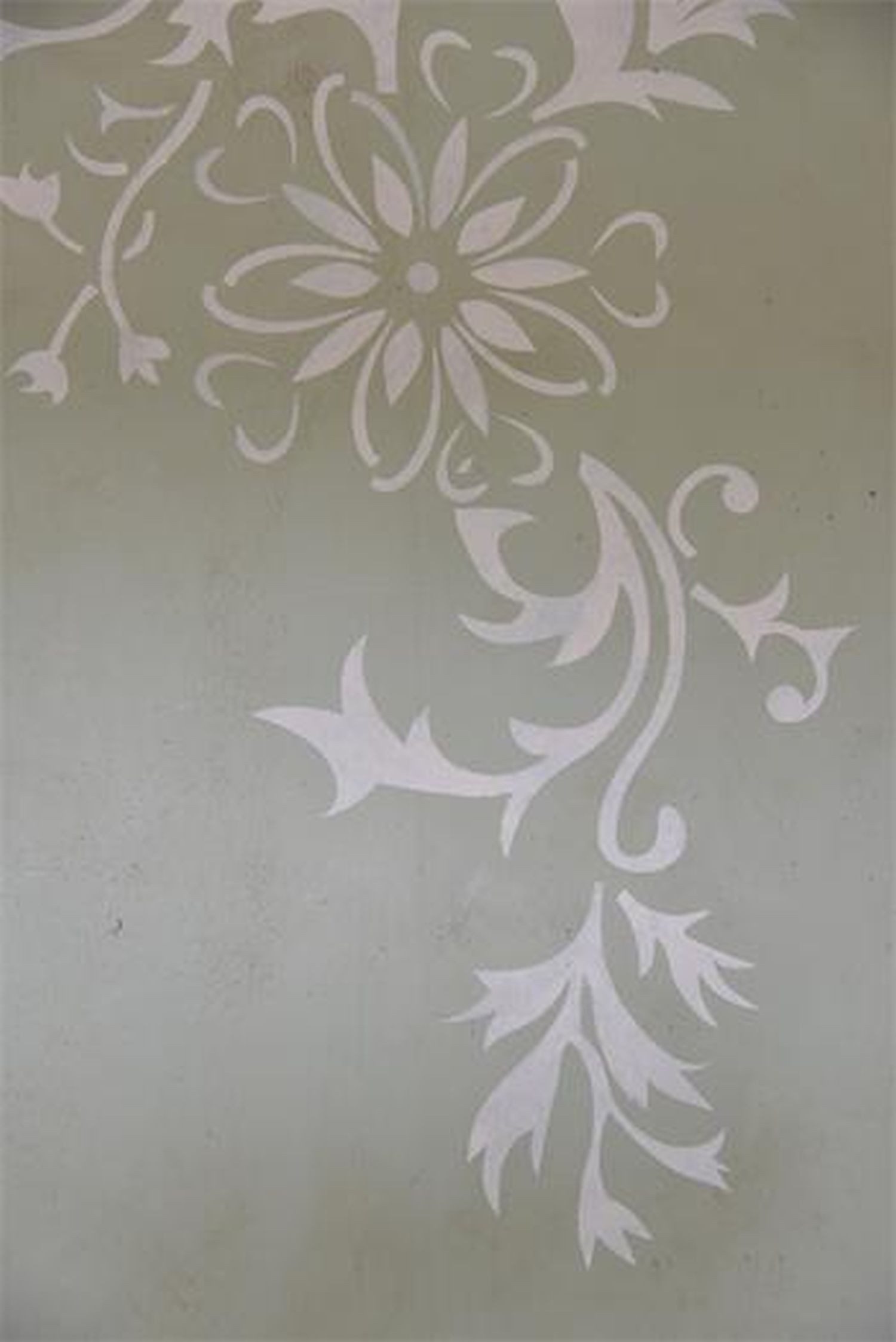 Vintage Paint Motivschablone Wandschablone XXL Ornament 3D Schablone Möbel 250 cm Wiederverwendbar, Wiederverwendbar