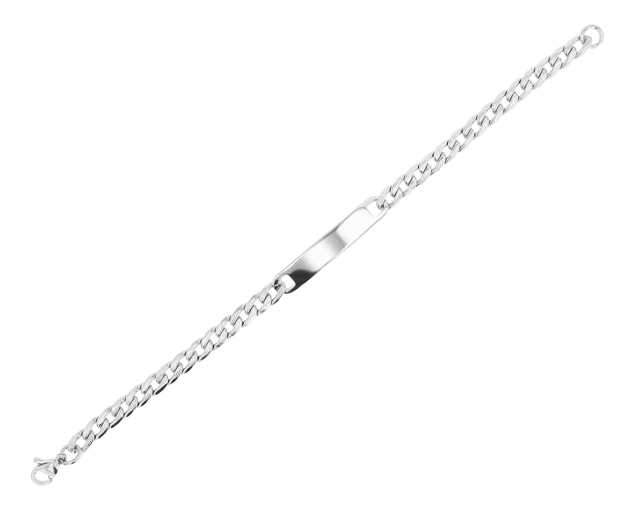 Armband Armband – Panzerarmband aus Edelstahl 18 cm