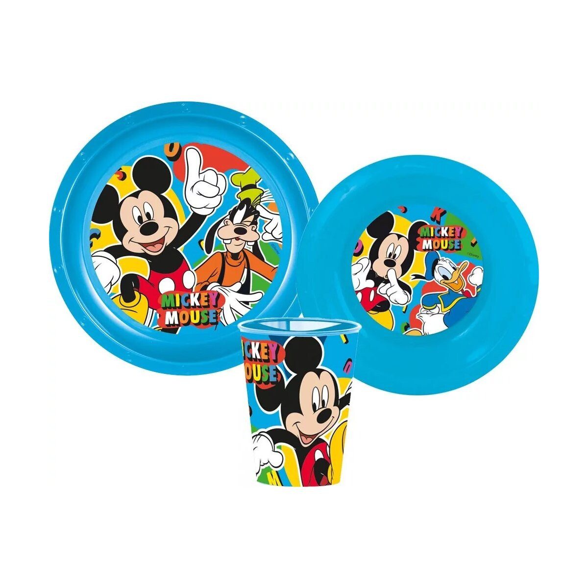 Disney Kindergeschirr-Set Disney Mickey Cool Summer Besteckset, set