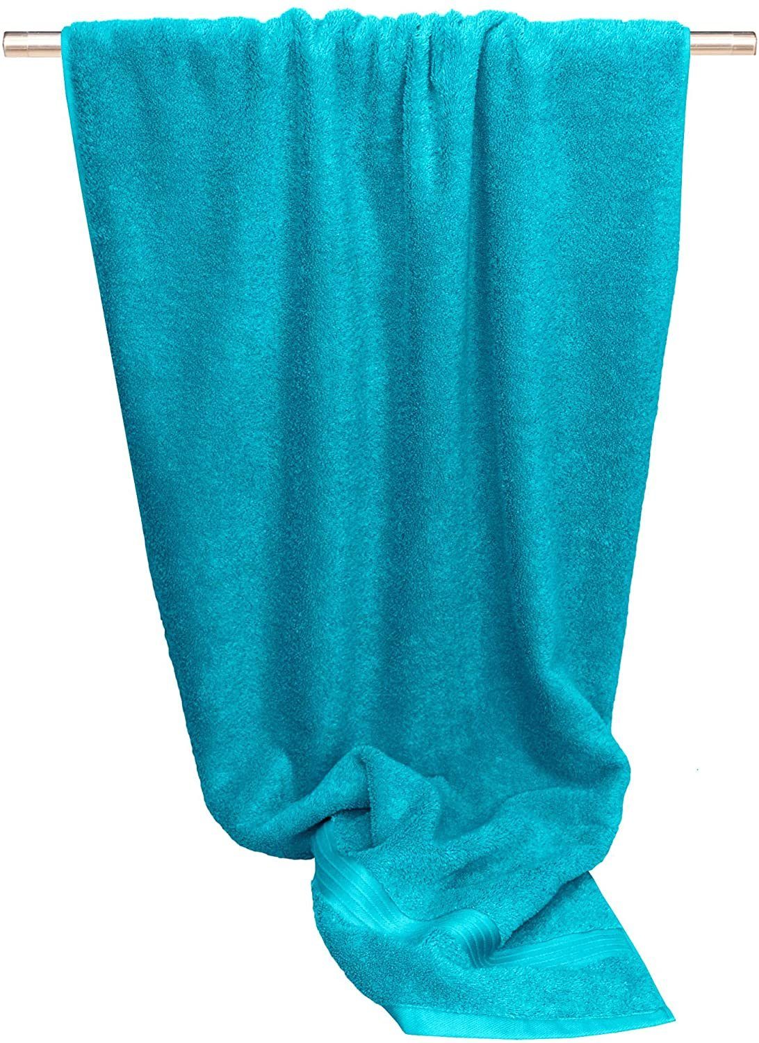 Lashuma Duschtuch Linz, Frottee (1-St), Blaues günstig online kaufen