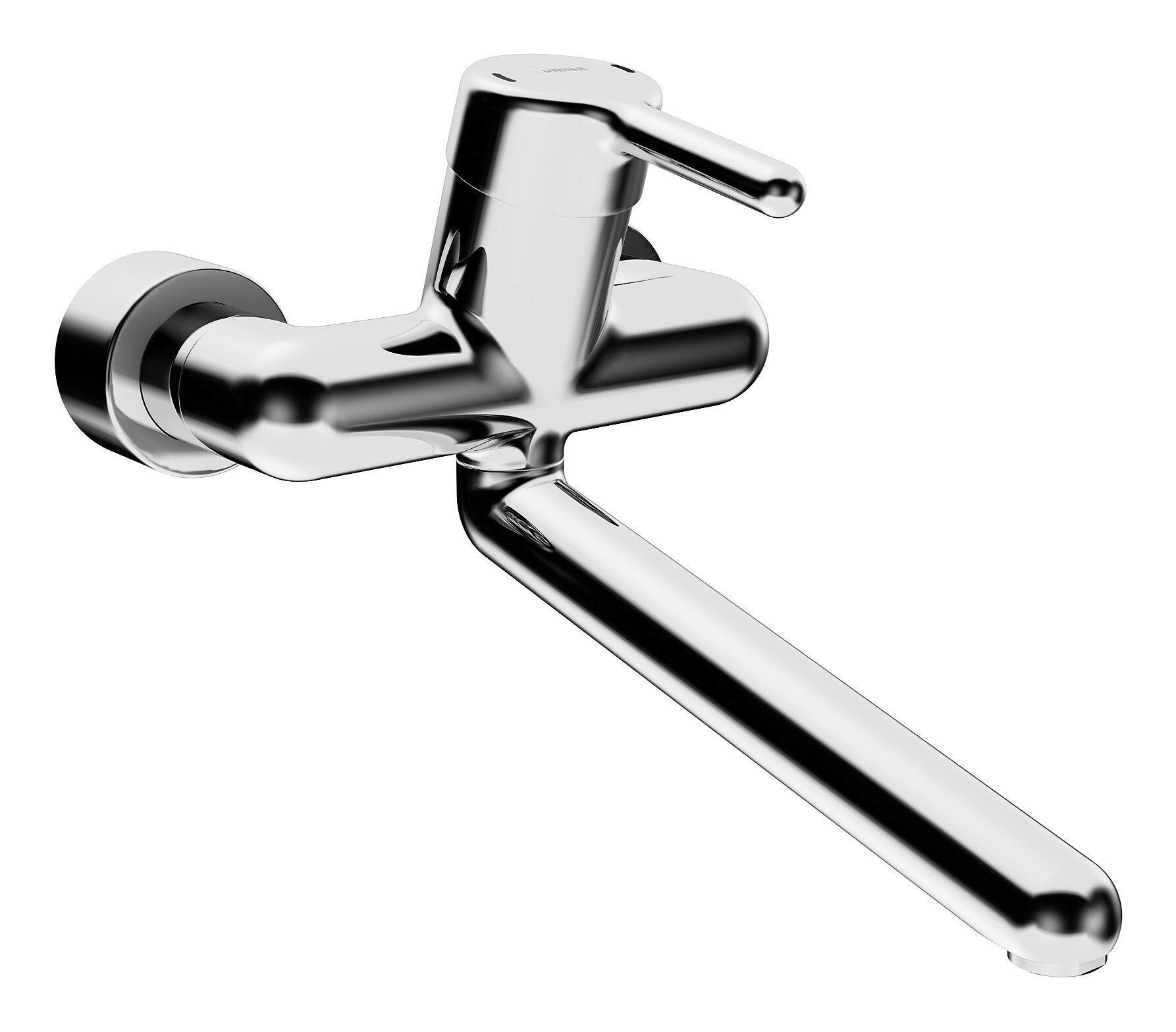 HANSA Waschtischarmatur Hansamedipro Wasch-/Spültisch-Einhand-Wandbatterie, DN 16 Care® Strahlregler