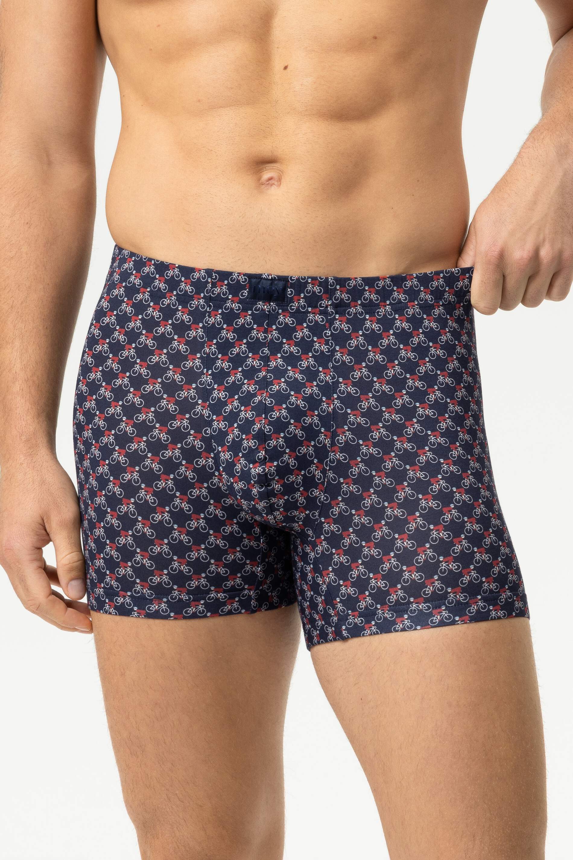 Mey Trunk Mey Trunk Shorty Serie Bike Rush mit Print (1-St., 1) Moderne Trunks, Gemustert, softes Modal