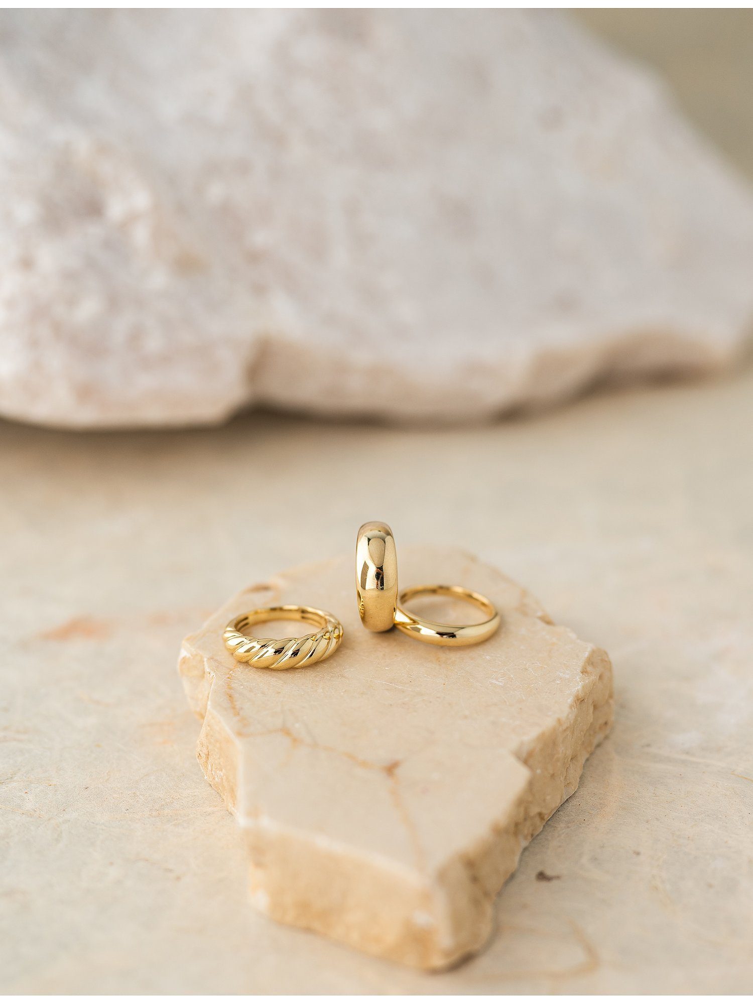 CHRIST Goldring CHRIST Damen-Damenring 375er Gelbgold günstig online kaufen