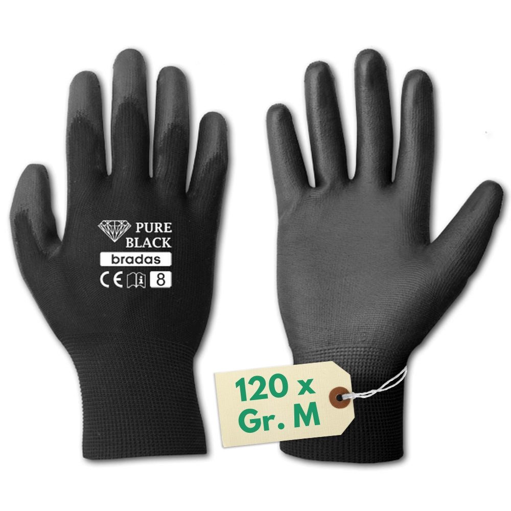 GarPet Mechaniker-Handschuhe PU Handschuhe Arbeit Arbeitshandschuhe Herren Mechaniker Handschuhe