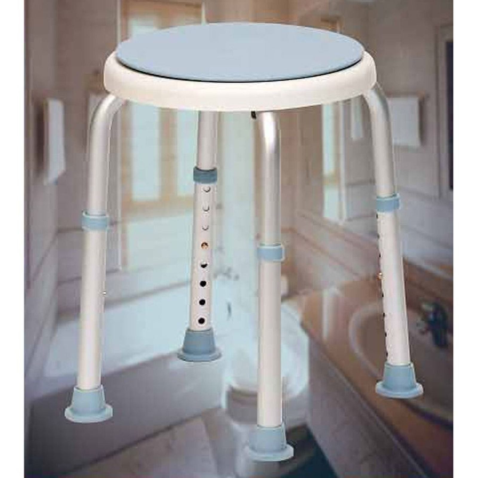 BURI Badhocker Duschhocker Duschsitz Badhocker Duschstuhl Badesitz höhenverstellbar