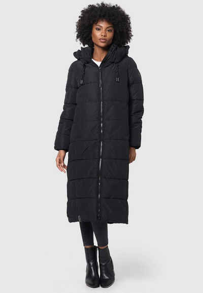 Marikoo Winterjacke Nadeshikoo XIV extra langer Winter Mantel gesteppt