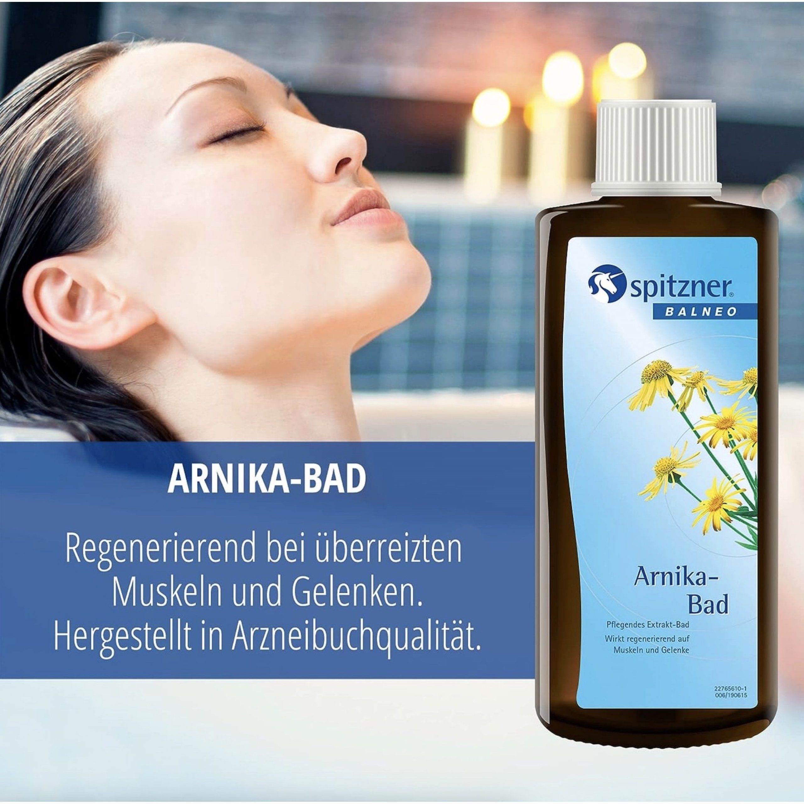 Spitzner Badezusatz Spitzner Arnika Bad 190 ml Gesundheitsfördernder Badewannenzusatz