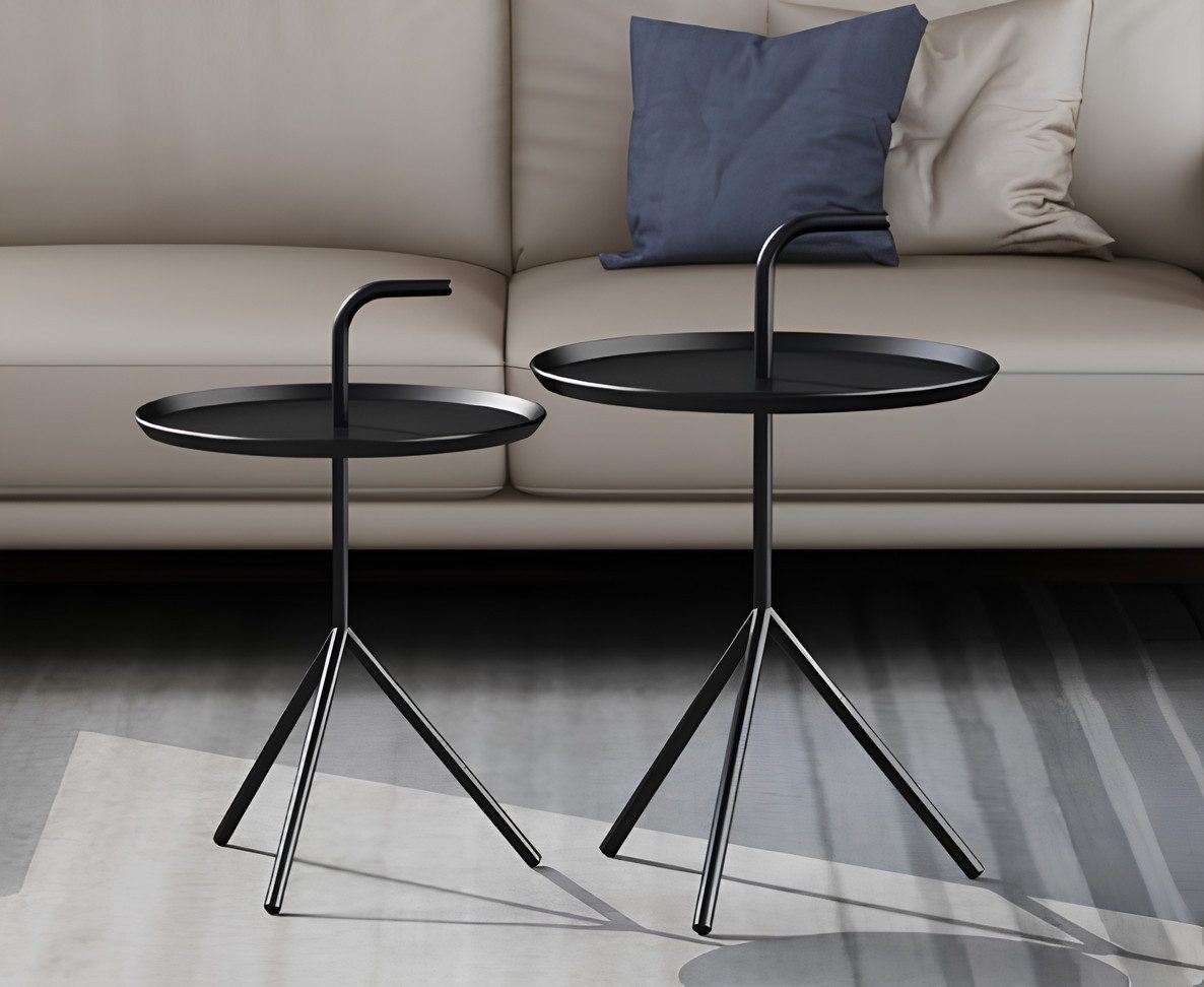 Xlmoebel Beistelltisch Designer-Wohnzimmertische in modernem Design, vielseitig einsetzbar (Set 2x Beistelltisch), Hergestellt in Europa