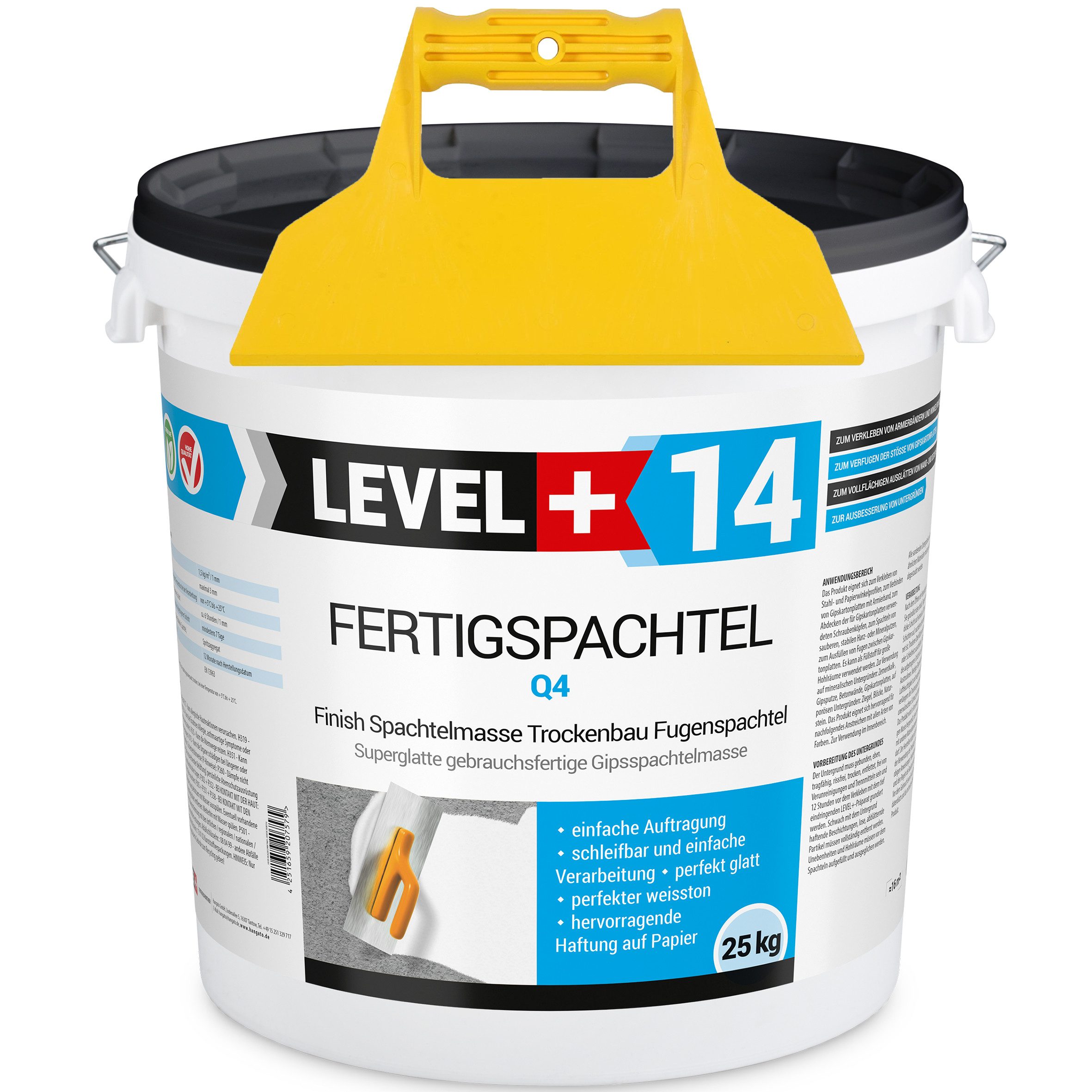 Level+ Fertigspachtel Spachtelmasse Super Finish Masse günstig online kaufen