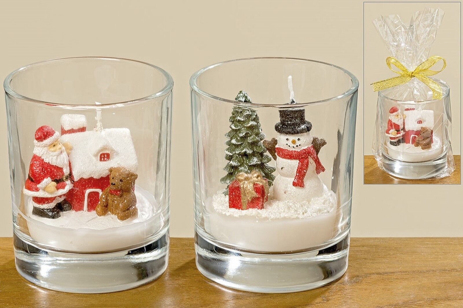 BOLTZE GRUPPE GmbH Tafelkerze Kerzentopf 2er-Set H9 Ø8cm günstig online kaufen