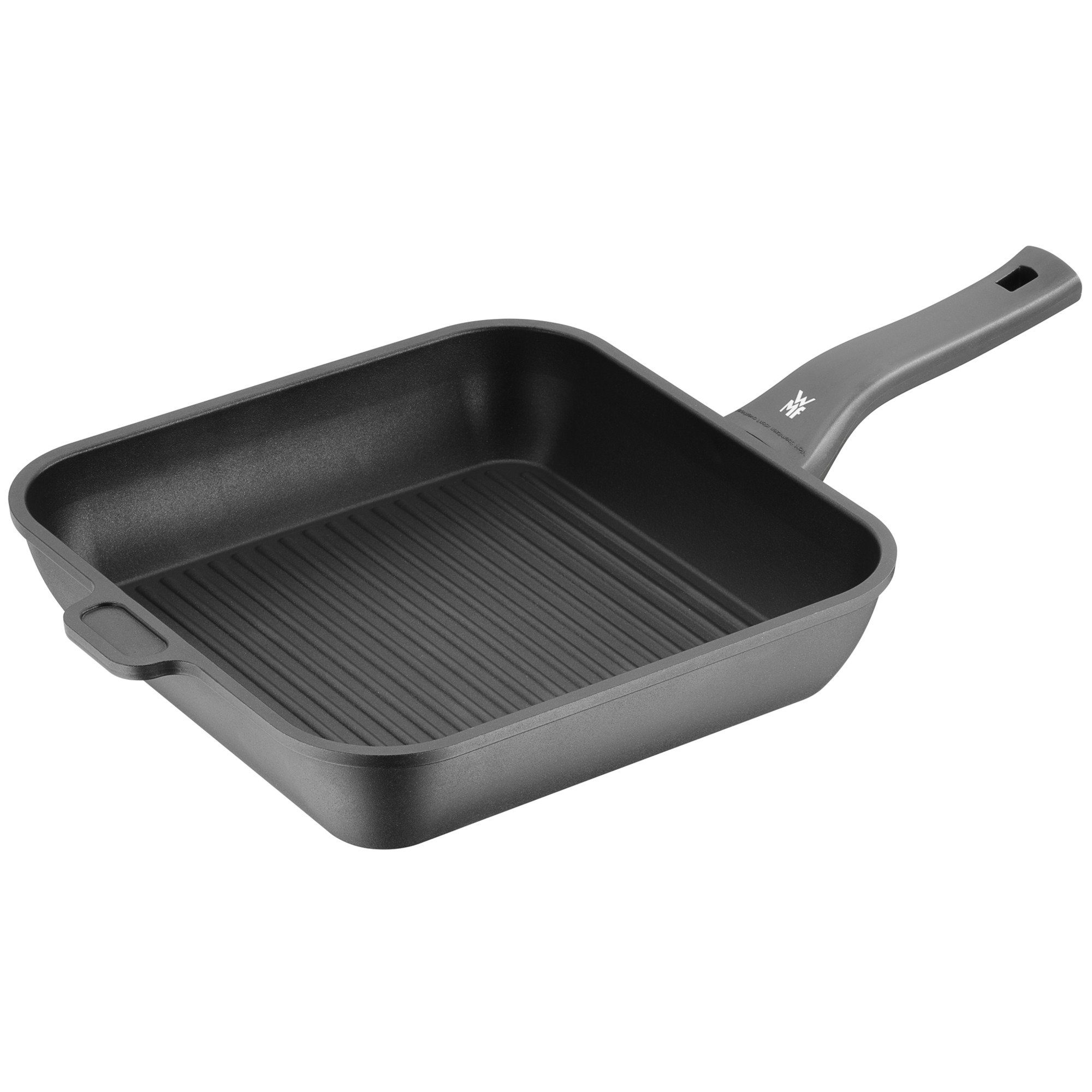 WMF Grillpfanne PermaDur Premium Grillpfanne, 28 x 28 cm, Aluminiumguss (1-tlg., 1x Grillpfanne beschichtet (28 x 28 x 5,5 cm), - optimal für Herdplatten mit Ø 22 cm