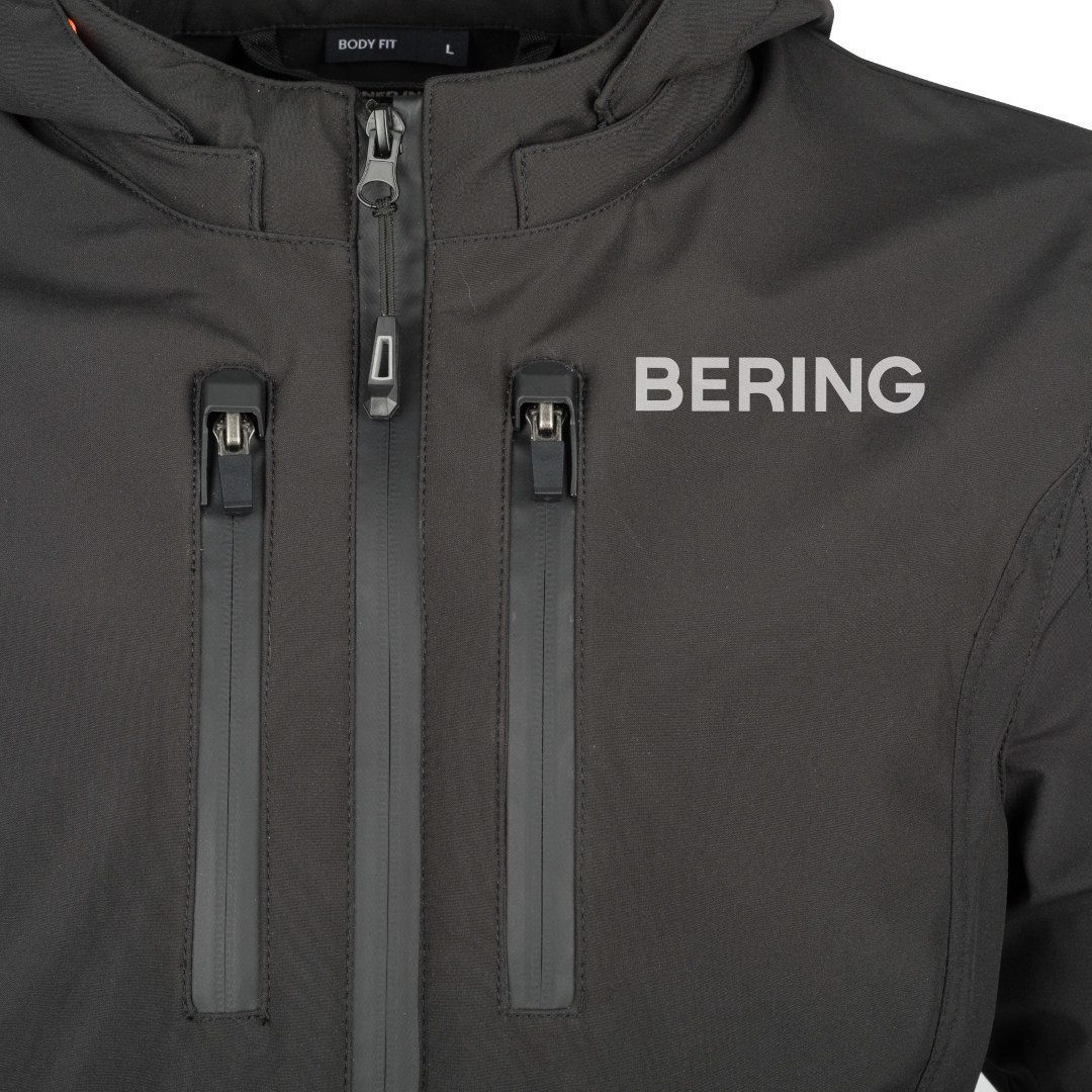 Bering Motorradjacke Kerby Motorrad Textiljacke protektoren reißverschluss verbindungsreißverschluss