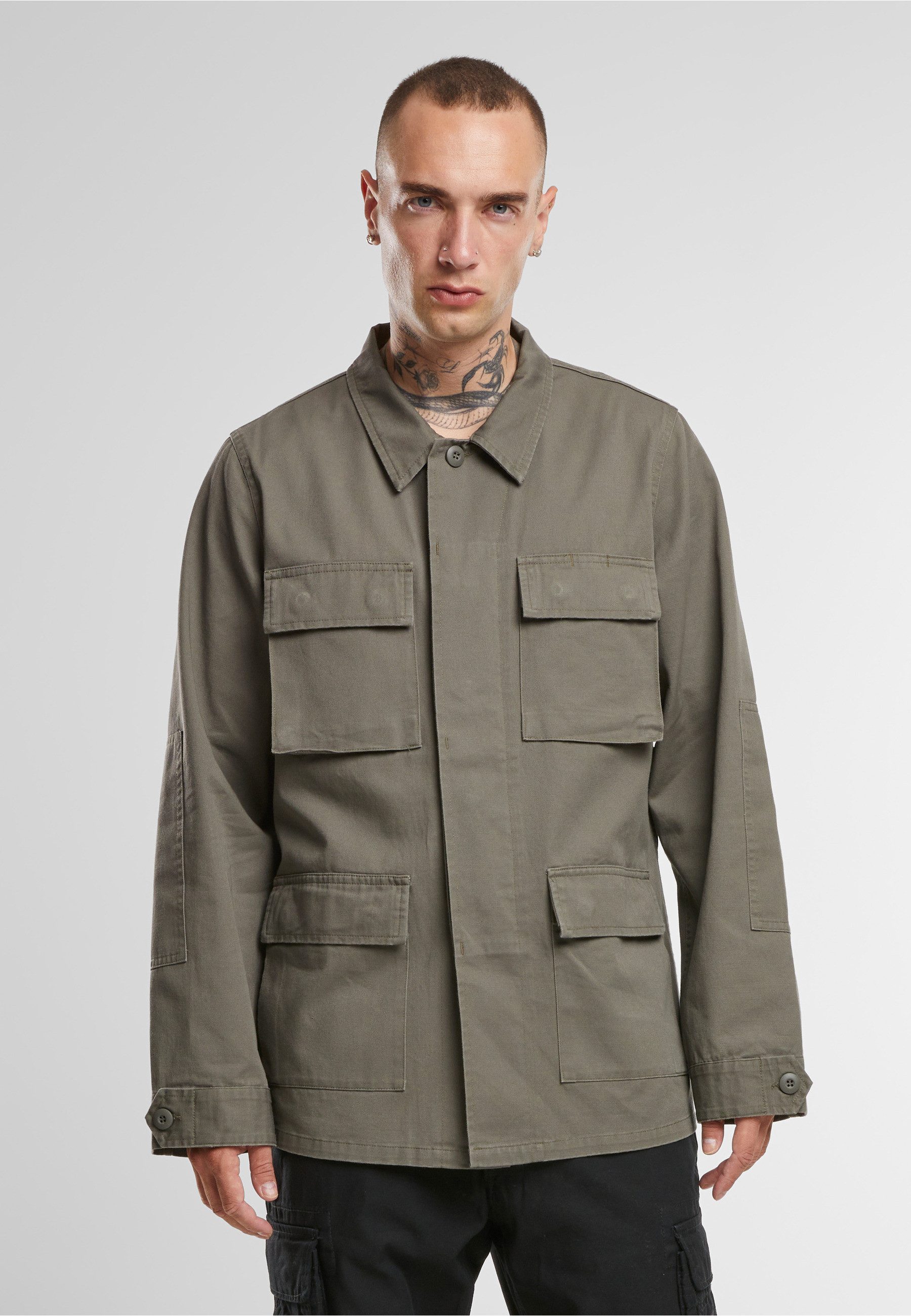 Brandit Allwetterjacke Brandit Brandit Men BDU Twill Jacket (1-St)
