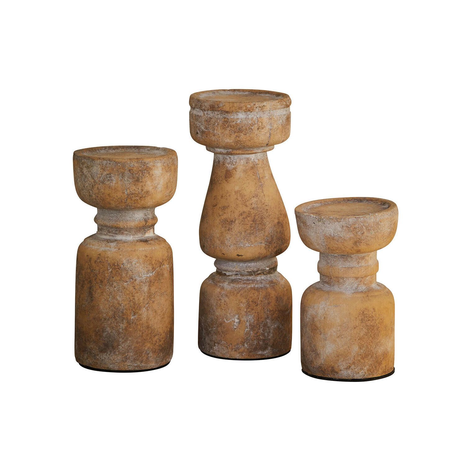 Mirabeau Kerzenständer Kerzenständer 3er Set Talona terrakotta