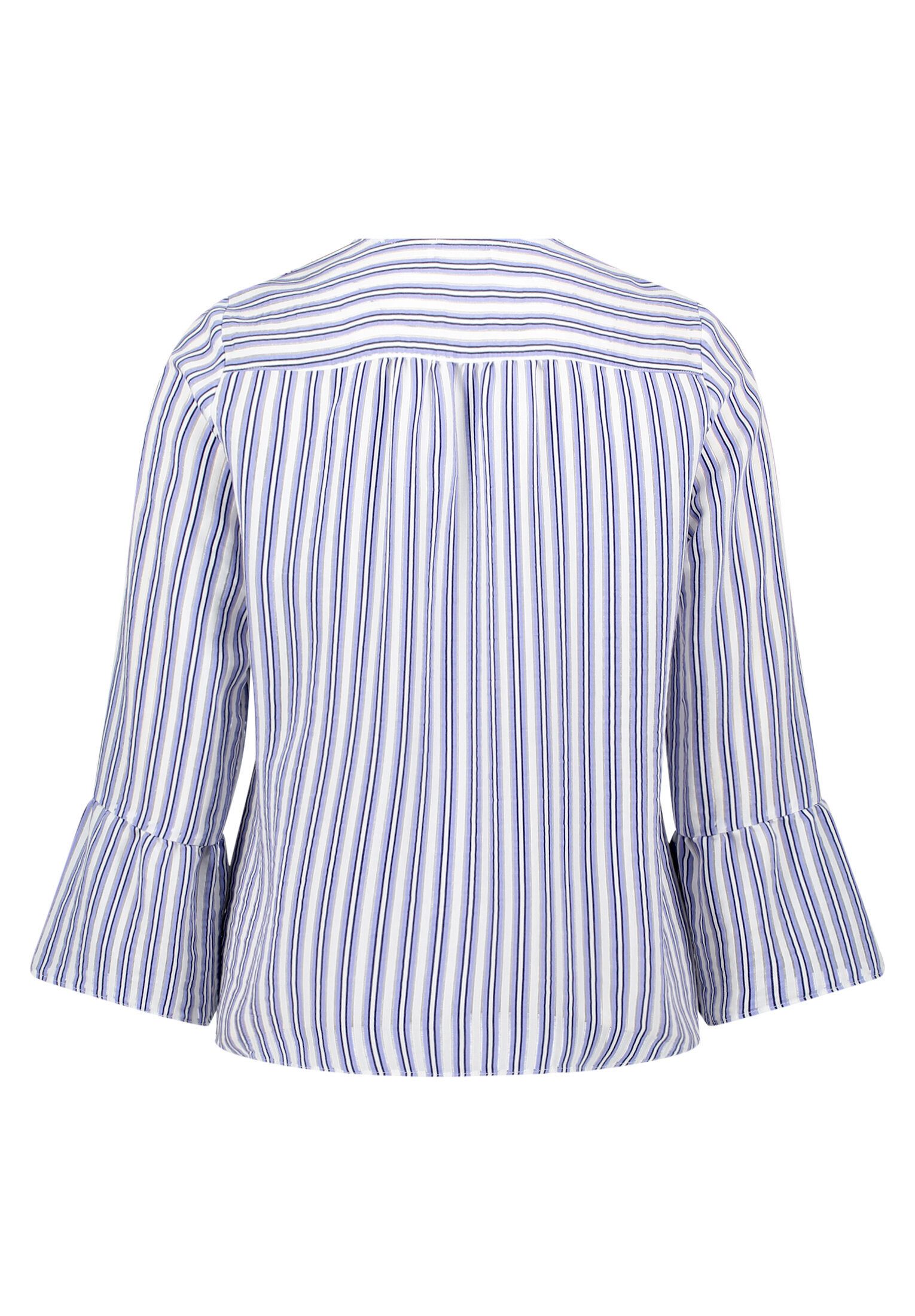 Cartoon Schlupfbluse Damen mit Streifen