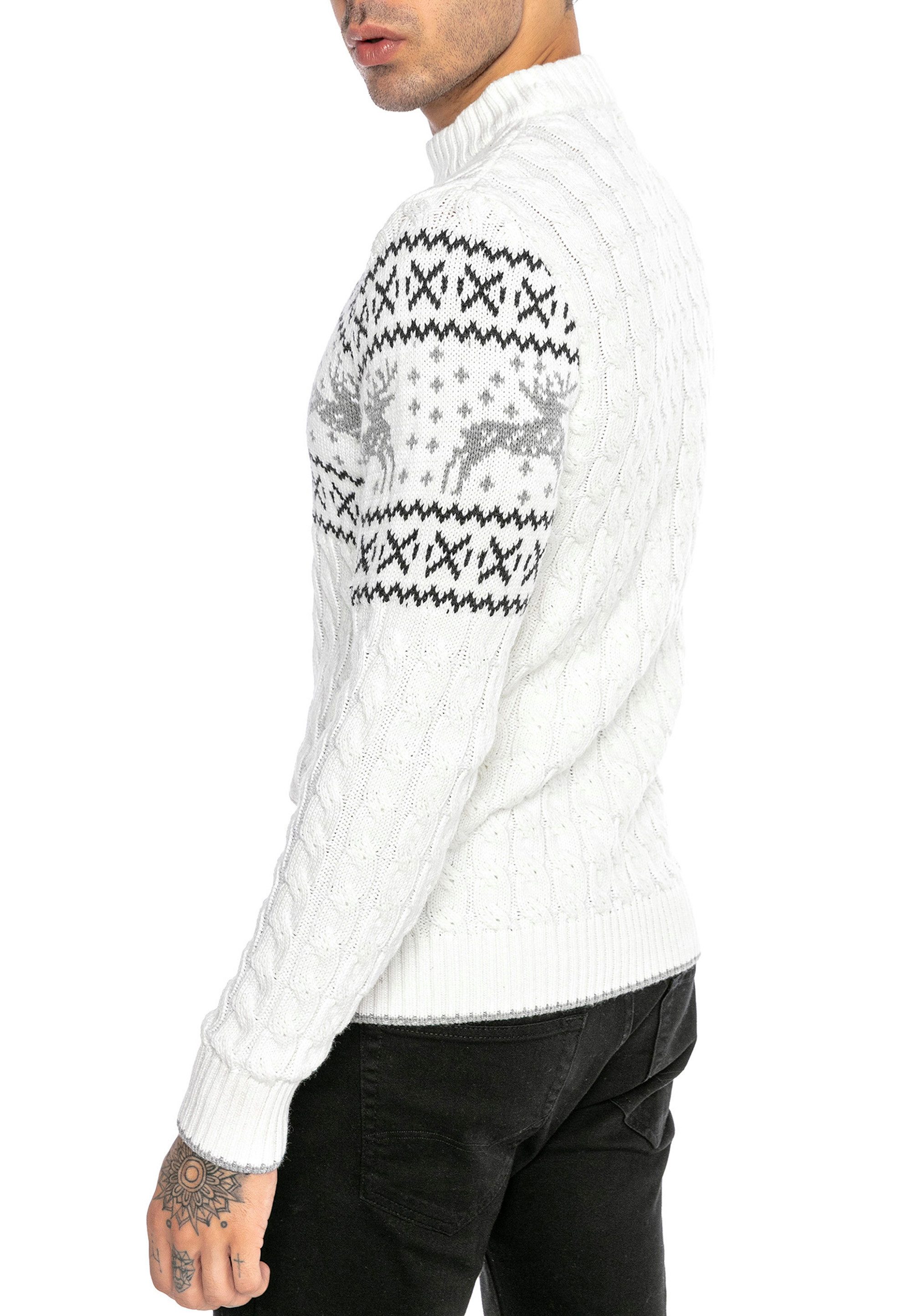 RedBridge Strickpullover mit winterlichem Norwegermuster – günstig online kaufen