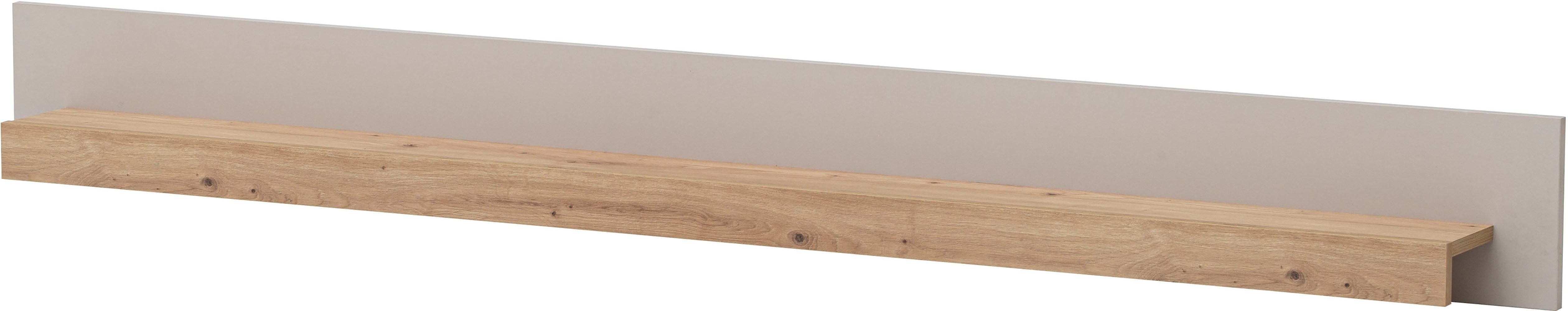 Home affaire Wandboard Sonora, modernes Wandregal, Wandhalter mit Ablagefläche, 189 cm breit, vielseitig einsetzbares Hängeregal, in zwei Größen verfügbar